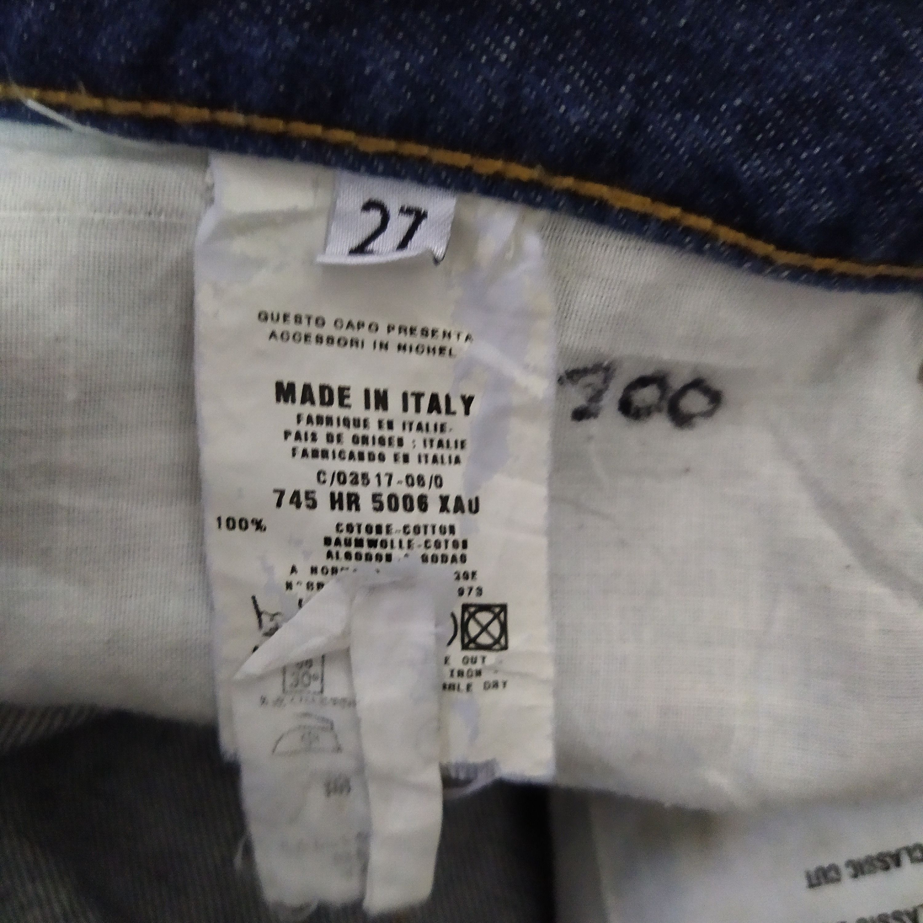 Helmut Lang × Vintage VTG HELMUT LANG JEANS (B957) Size US 28 / EU 44 - 3 Thumbnail