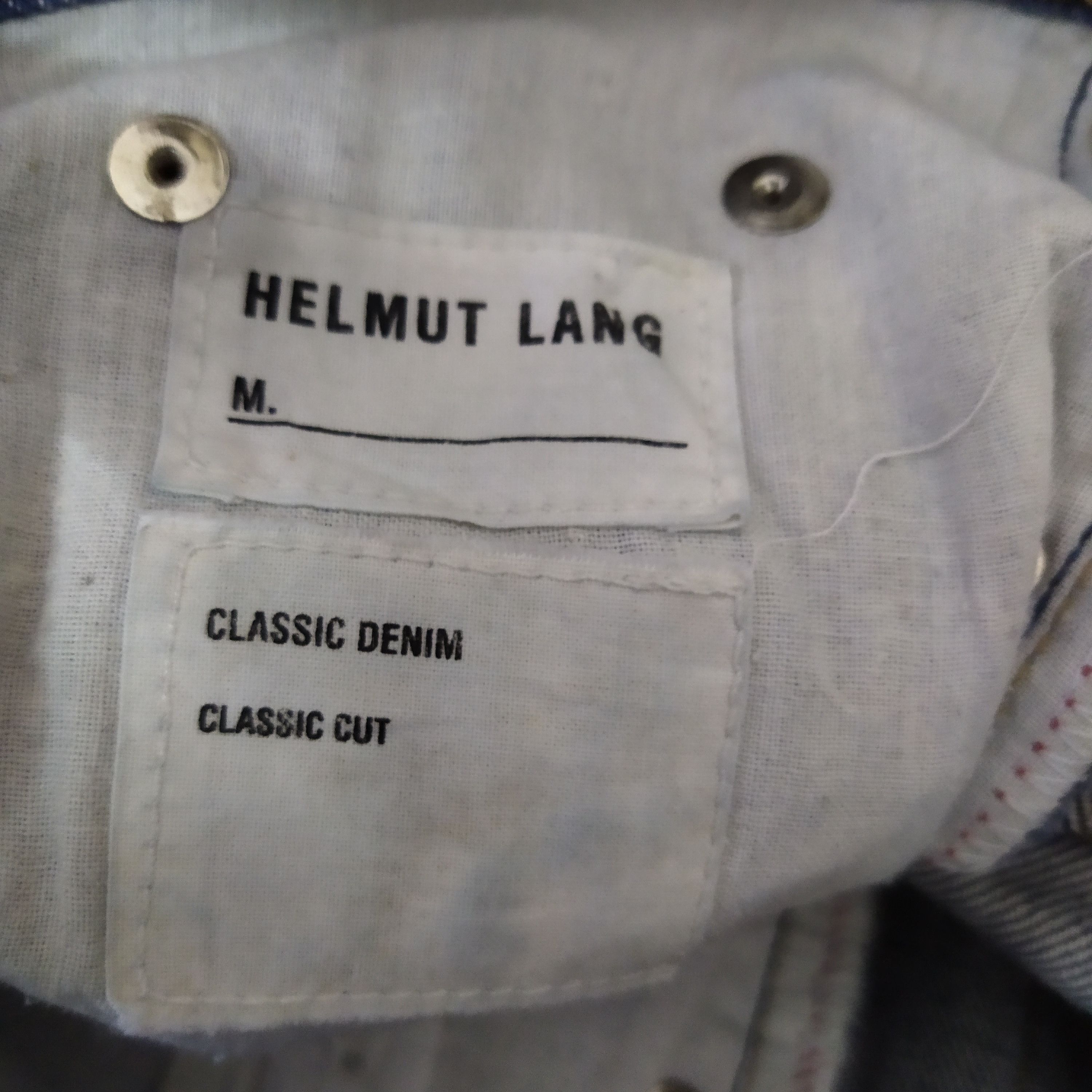 Helmut Lang × Vintage VTG HELMUT LANG JEANS (B957) Size US 28 / EU 44 - 5 Thumbnail