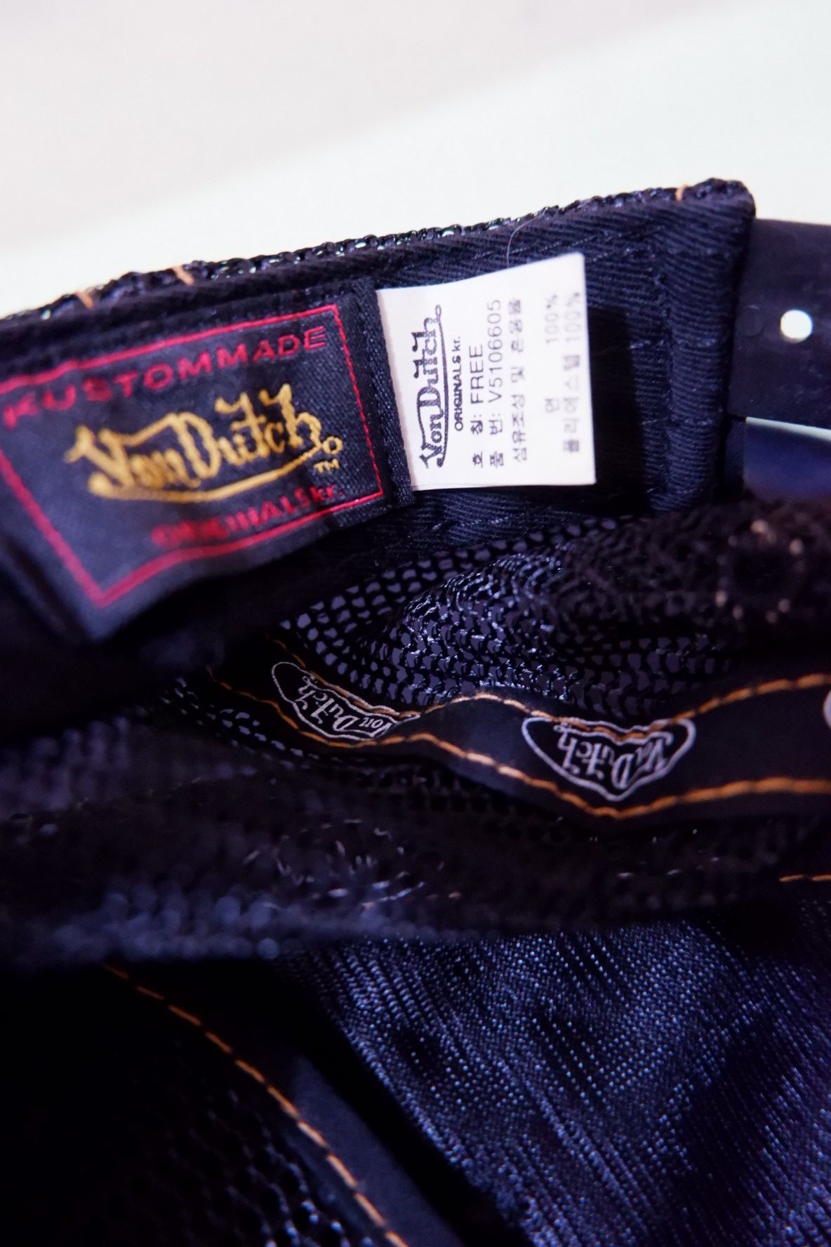 Von Dutch Von Dutch Trucker Hat Size ONE SIZE - 6 Thumbnail