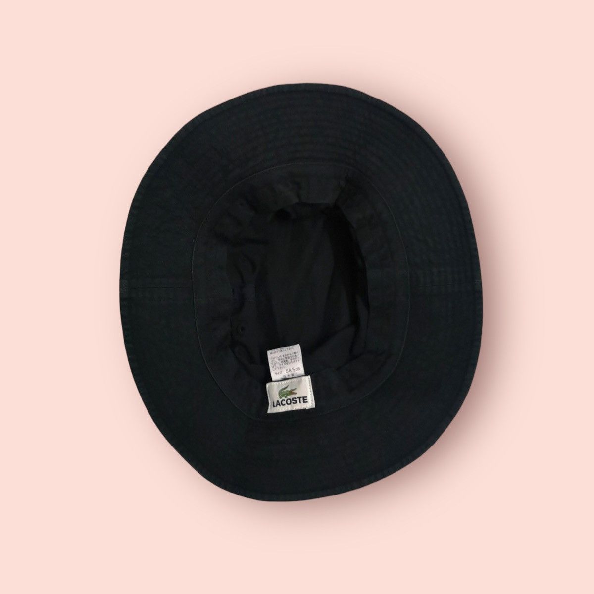 Lacoste × Vintage VINTAGE JAPAN LACOSTE COTTON BUCKET HAT Size ONE SIZE - 13 Thumbnail