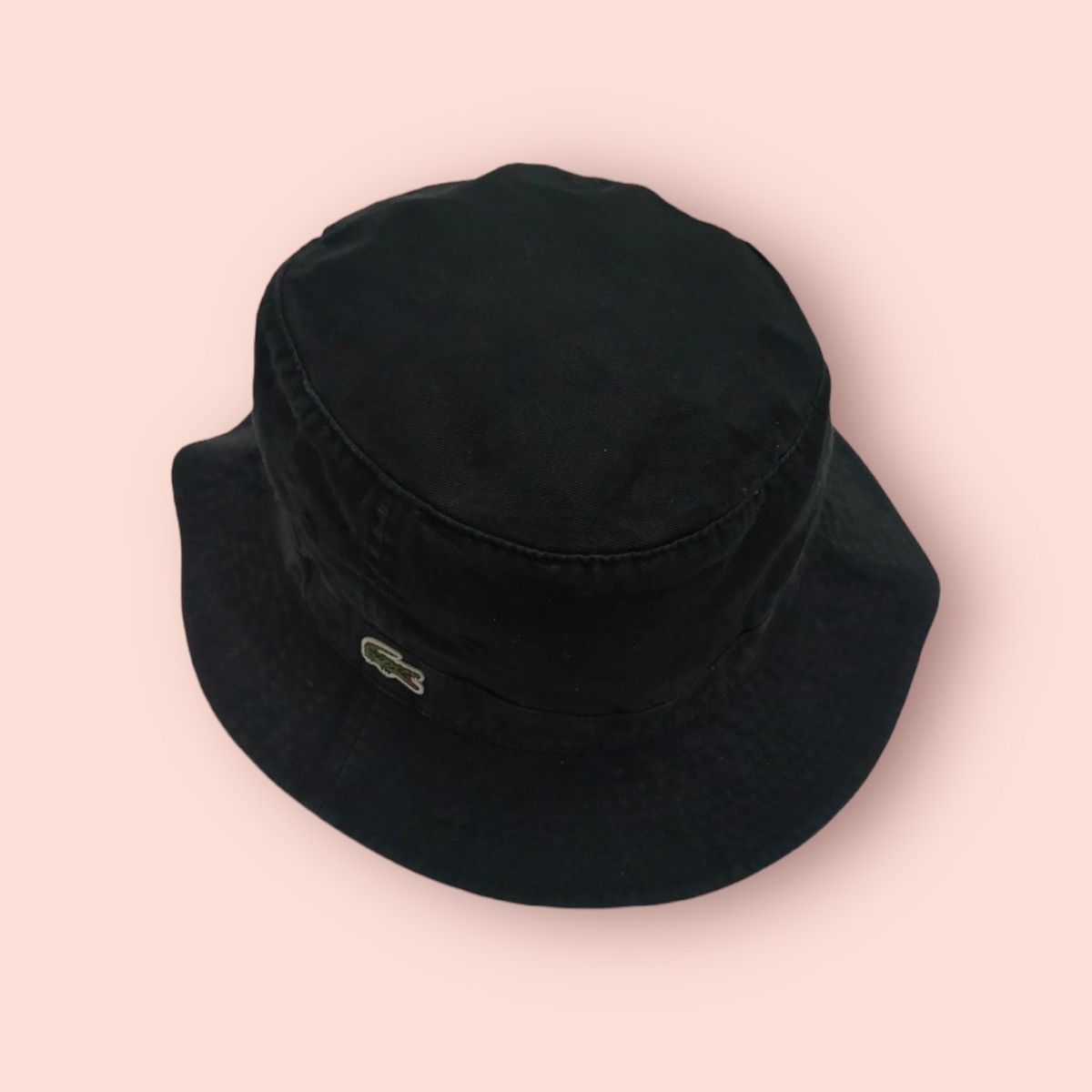 Lacoste × Vintage VINTAGE JAPAN LACOSTE COTTON BUCKET HAT Size ONE SIZE - 5 Thumbnail