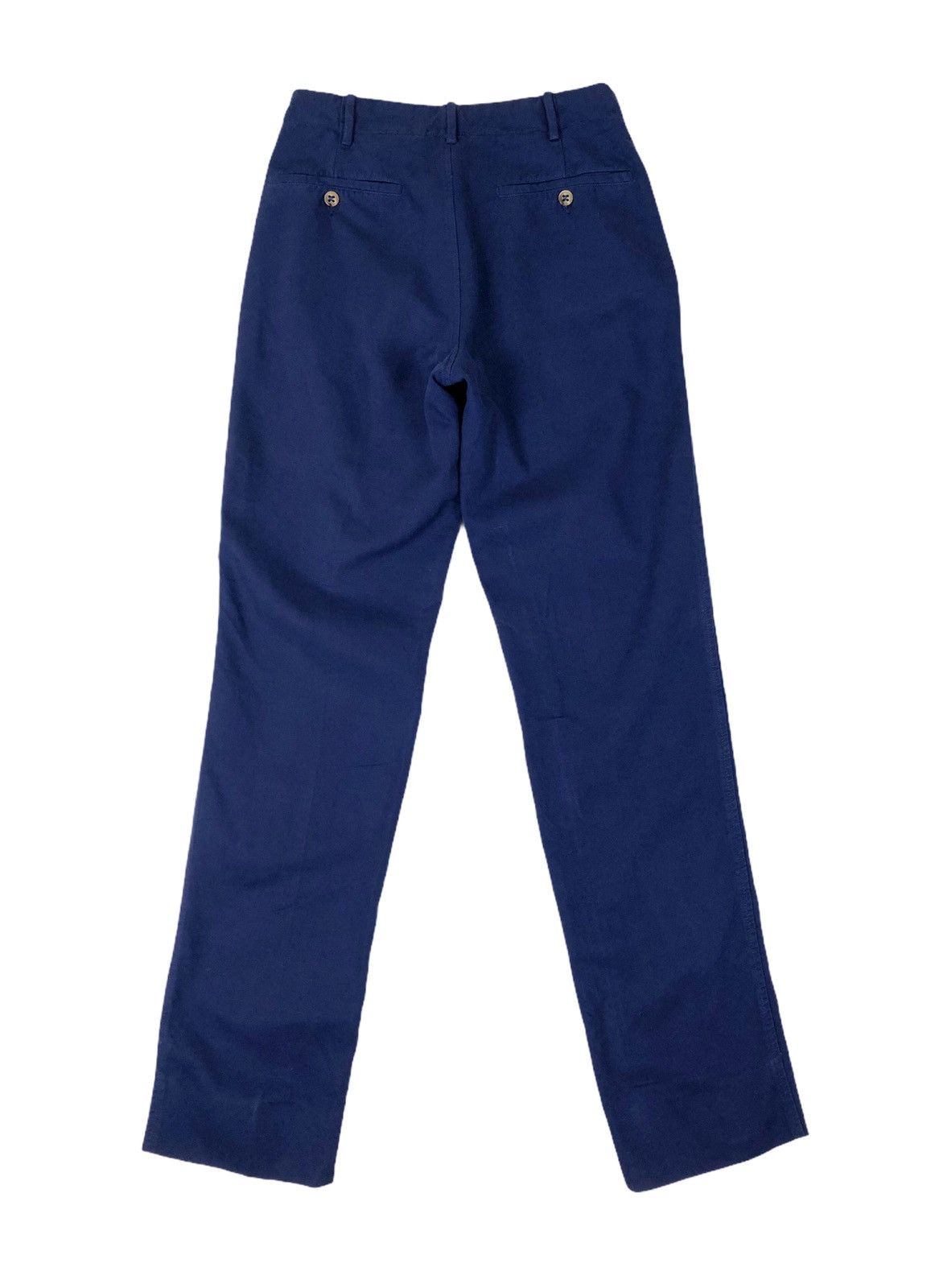 Designer × Incotex Incotex Blue Indigo Slim Fit Trousers Pants Size US 27 - 2 Thumbnail