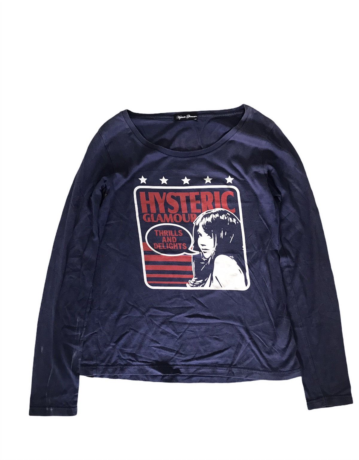 Hysteric Glamour Hysteric Glamour Thrills And Delight Long sleeve