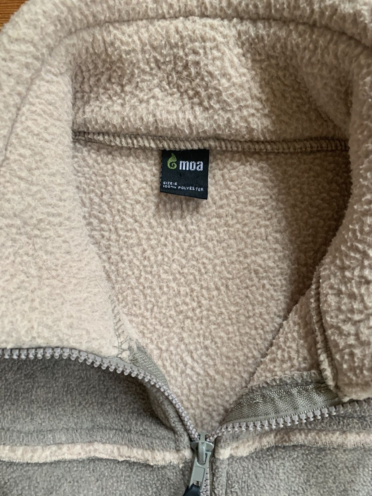 Vintage MOA fleece lined soft light jacket liner north face Size US S / EU 44-46 / 1 - 3 Thumbnail