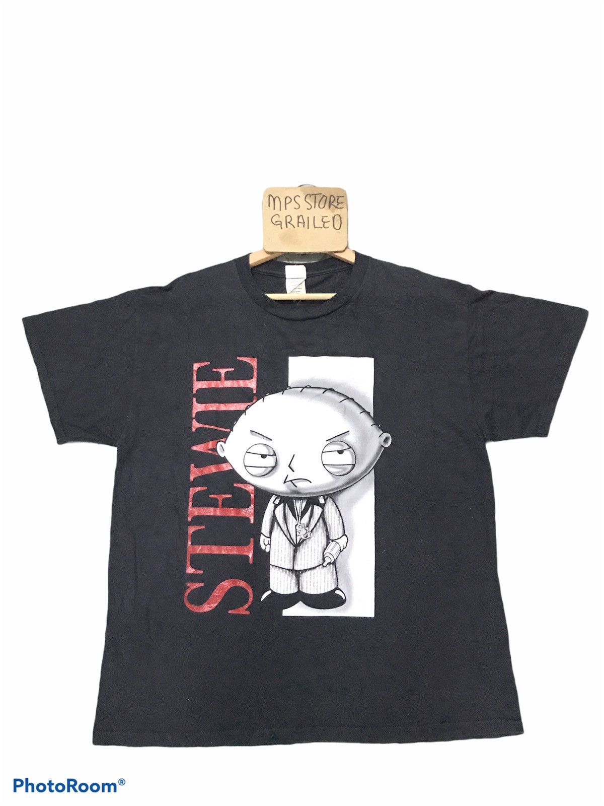 HOT ! Guy Stewie Supreme X Family Guy Vintage Family Guy Stewie Scarface  Parody Tee, image size:1200x1600