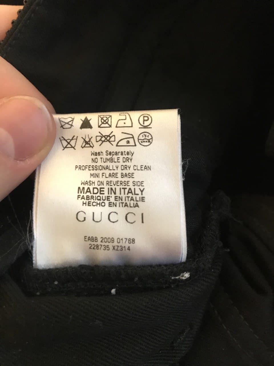 Gucci Black Gucci Casual Pants Size US 31 - 5 Thumbnail