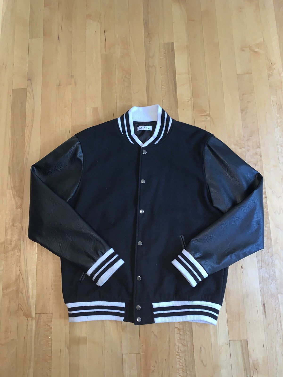 The Rail RAIL Varsity Jacket Oversized Carti | Grailed