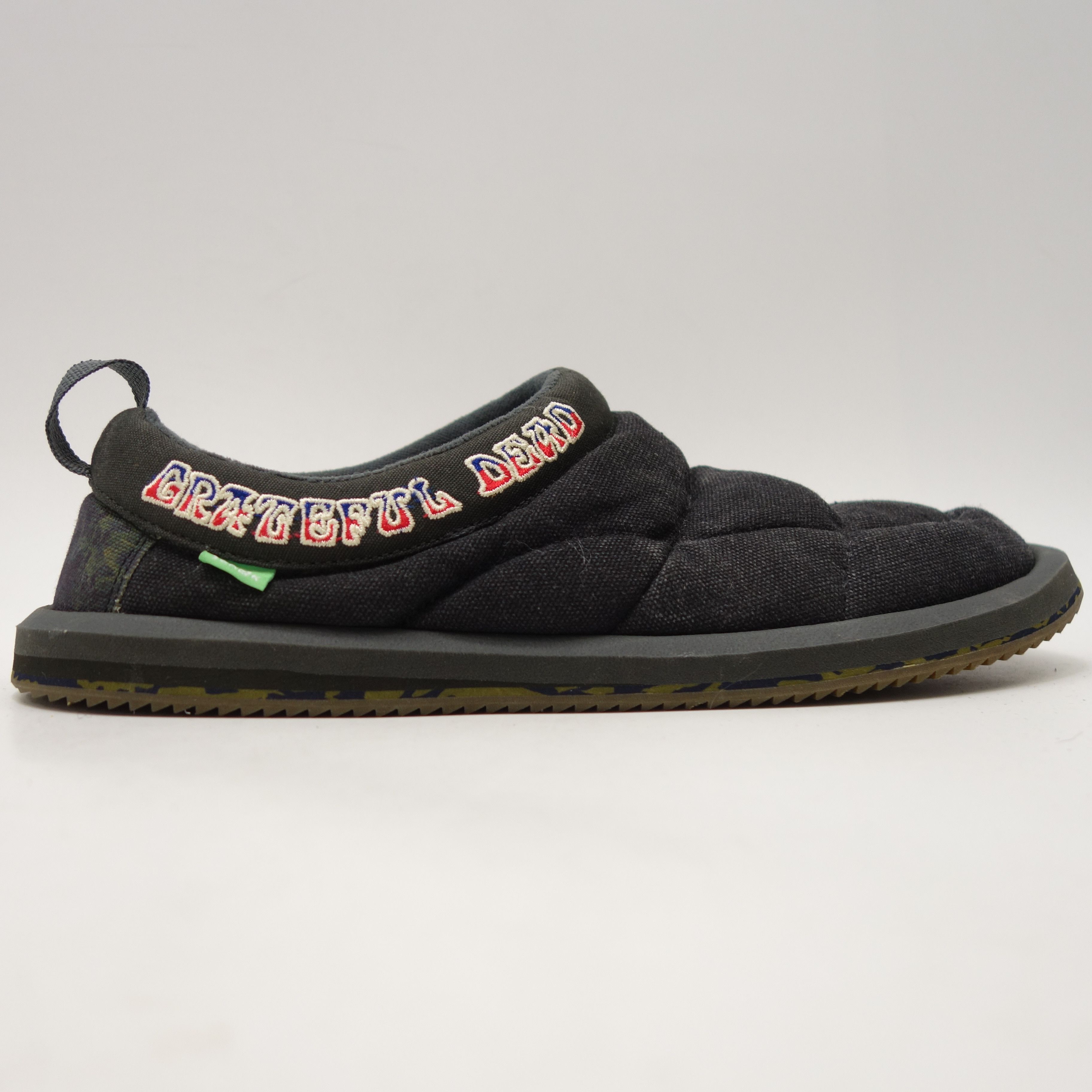 Teva Puff N Chill Slip On Grateful Dead Comfy Warm Shoes US 10