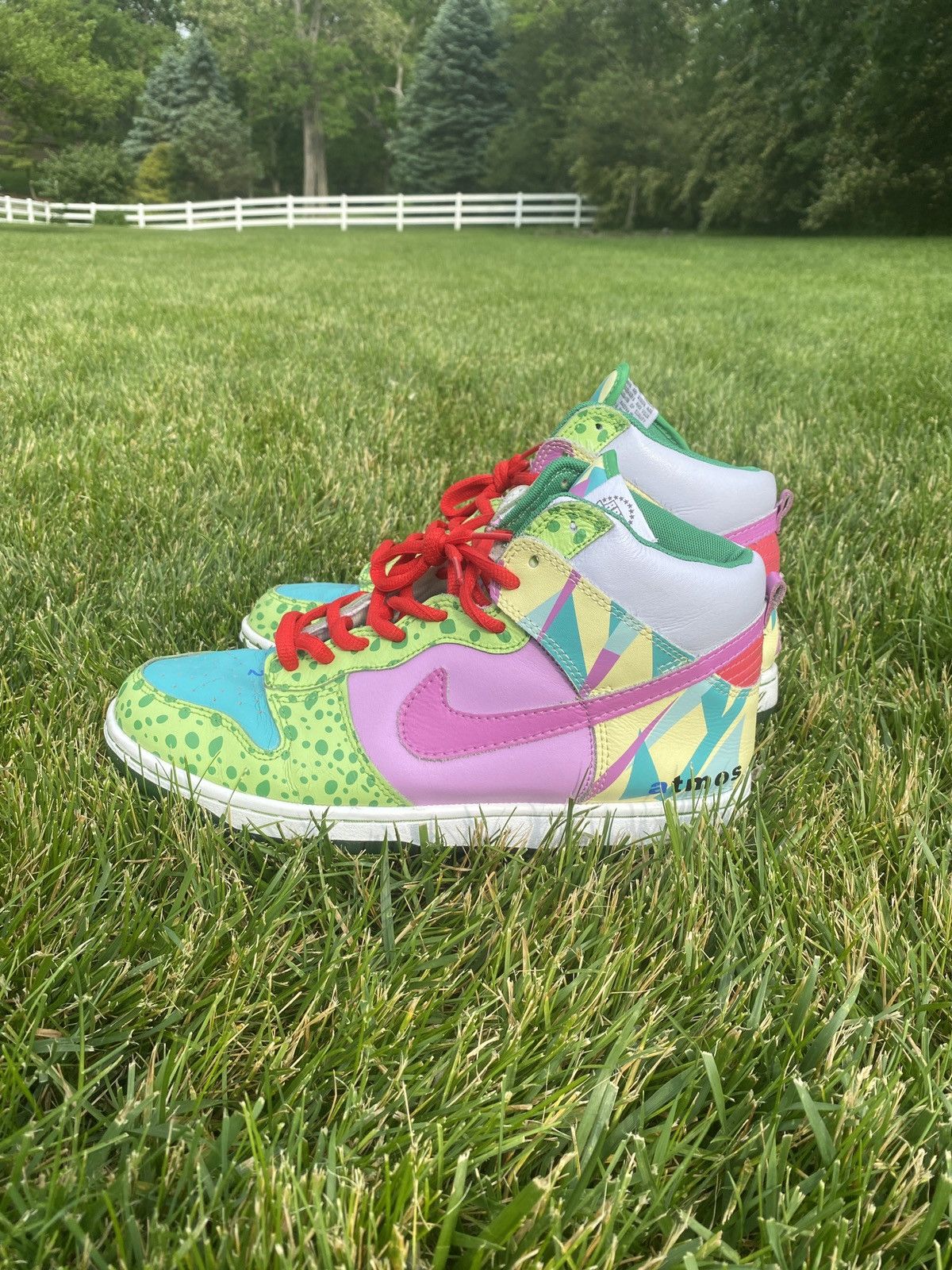 Sample Nike SB Dunk High Art Force 1