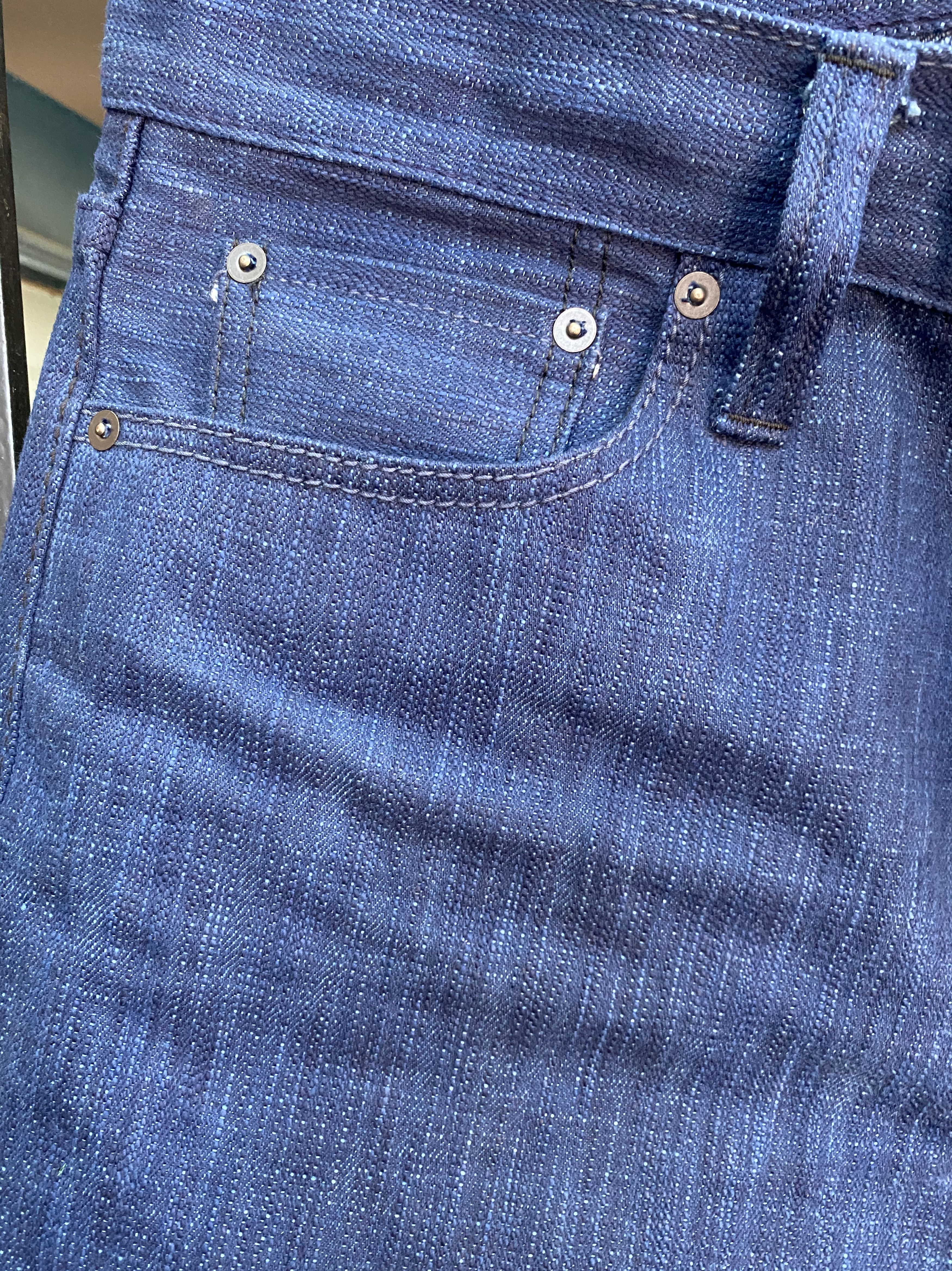 Pure Blue Japan Raw denim jeans Size US 34 / EU 50 - 7 Thumbnail