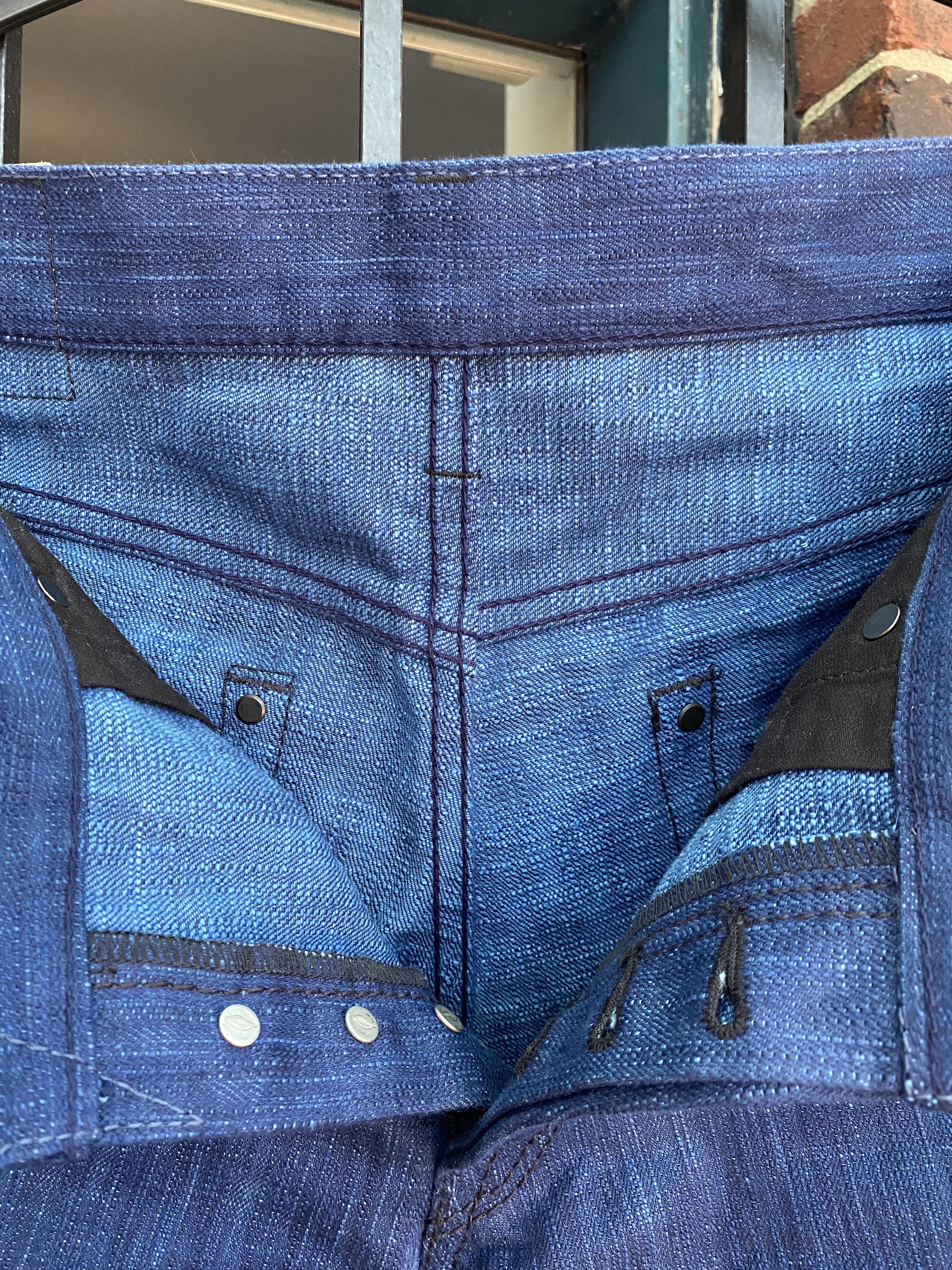 Pure Blue Japan Raw denim jeans Size US 34 / EU 50 - 9 Thumbnail
