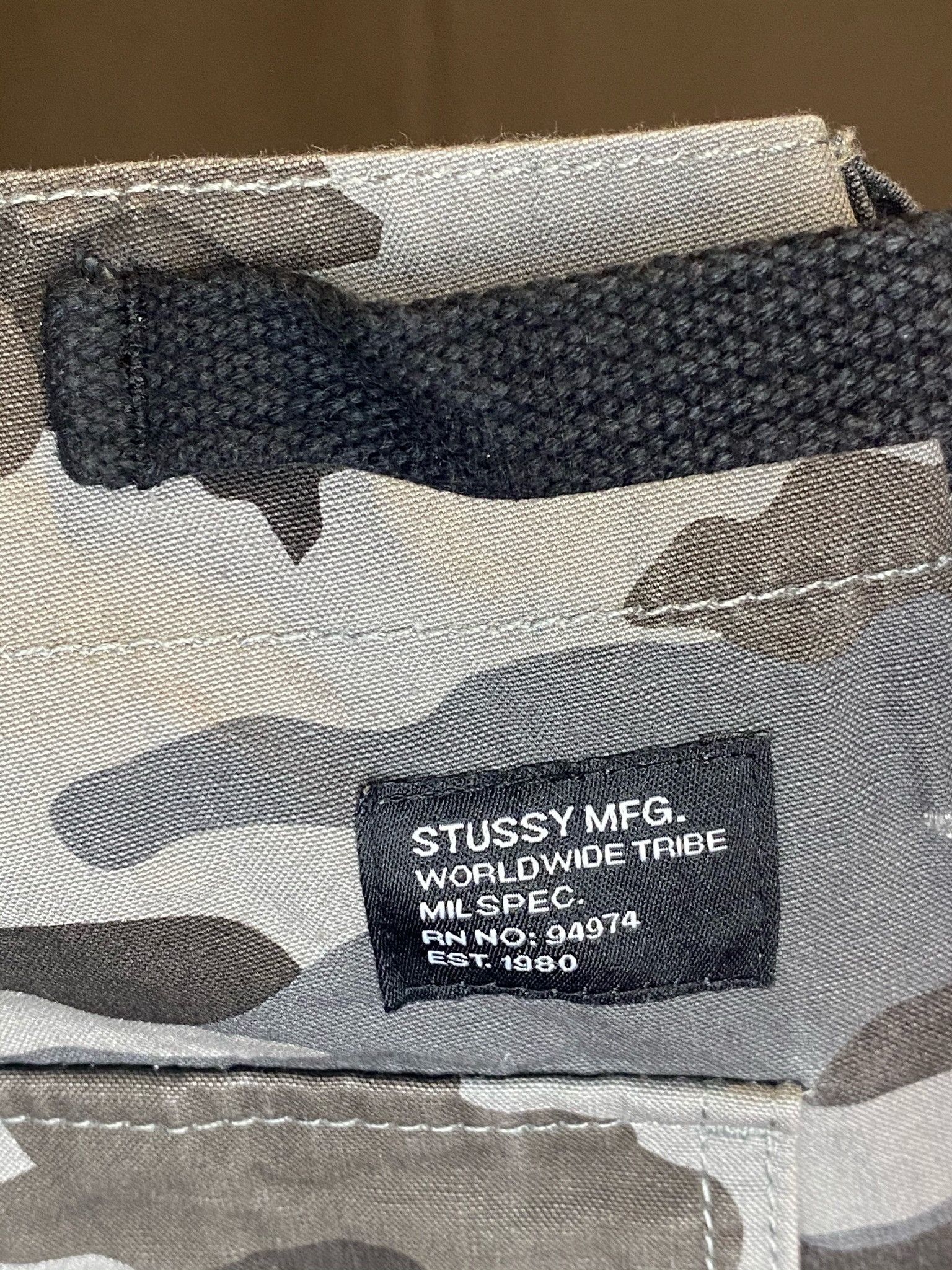 Stussy NWT Stussy Holiday Camo Duke Pant - Gray Camo - Waist 36 Size US 36 / EU 52 - 6 Thumbnail