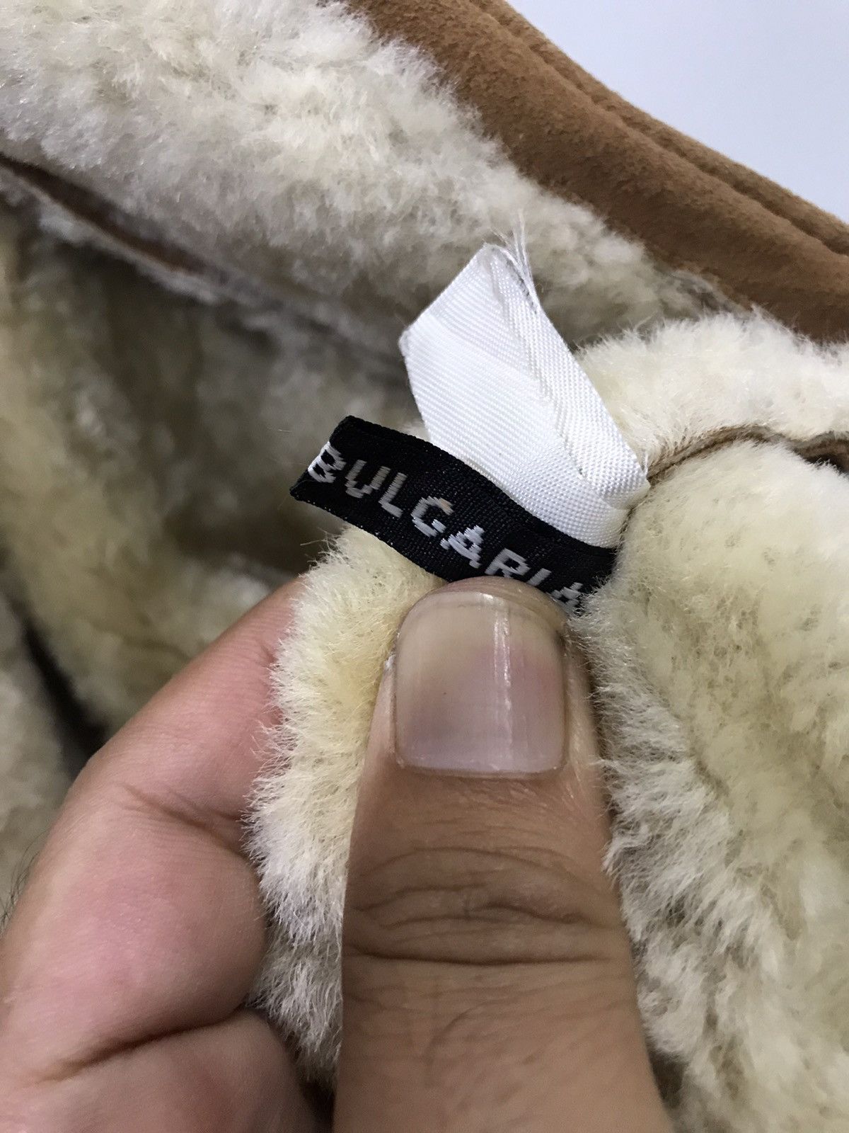 Genuine Leather Real Suede Leather Shearling Inside Bulgarian Made Coat Size US L / EU 52-54 / 3 - 10 Thumbnail