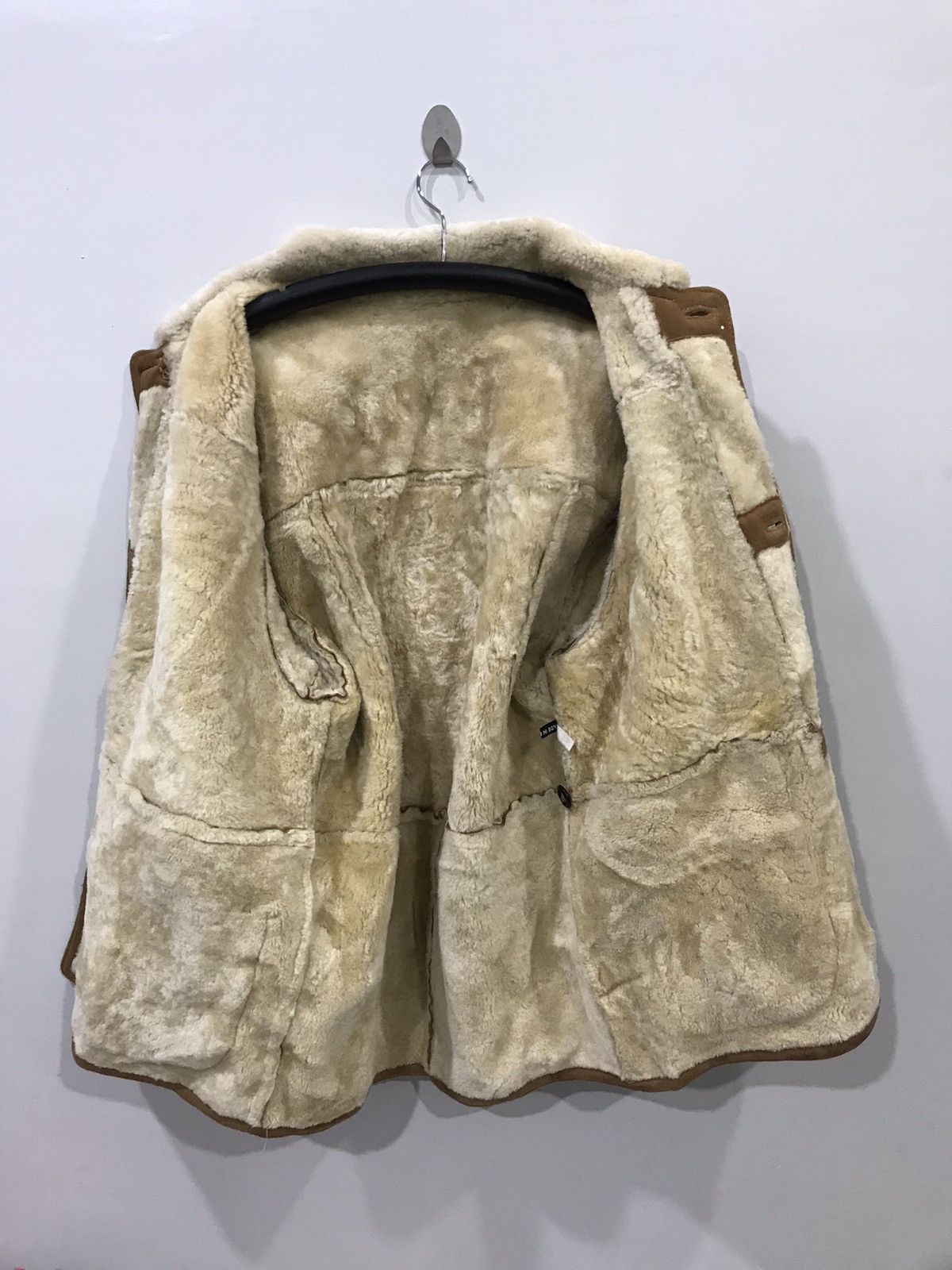 Genuine Leather Real Suede Leather Shearling Inside Bulgarian Made Coat Size US L / EU 52-54 / 3 - 8 Thumbnail