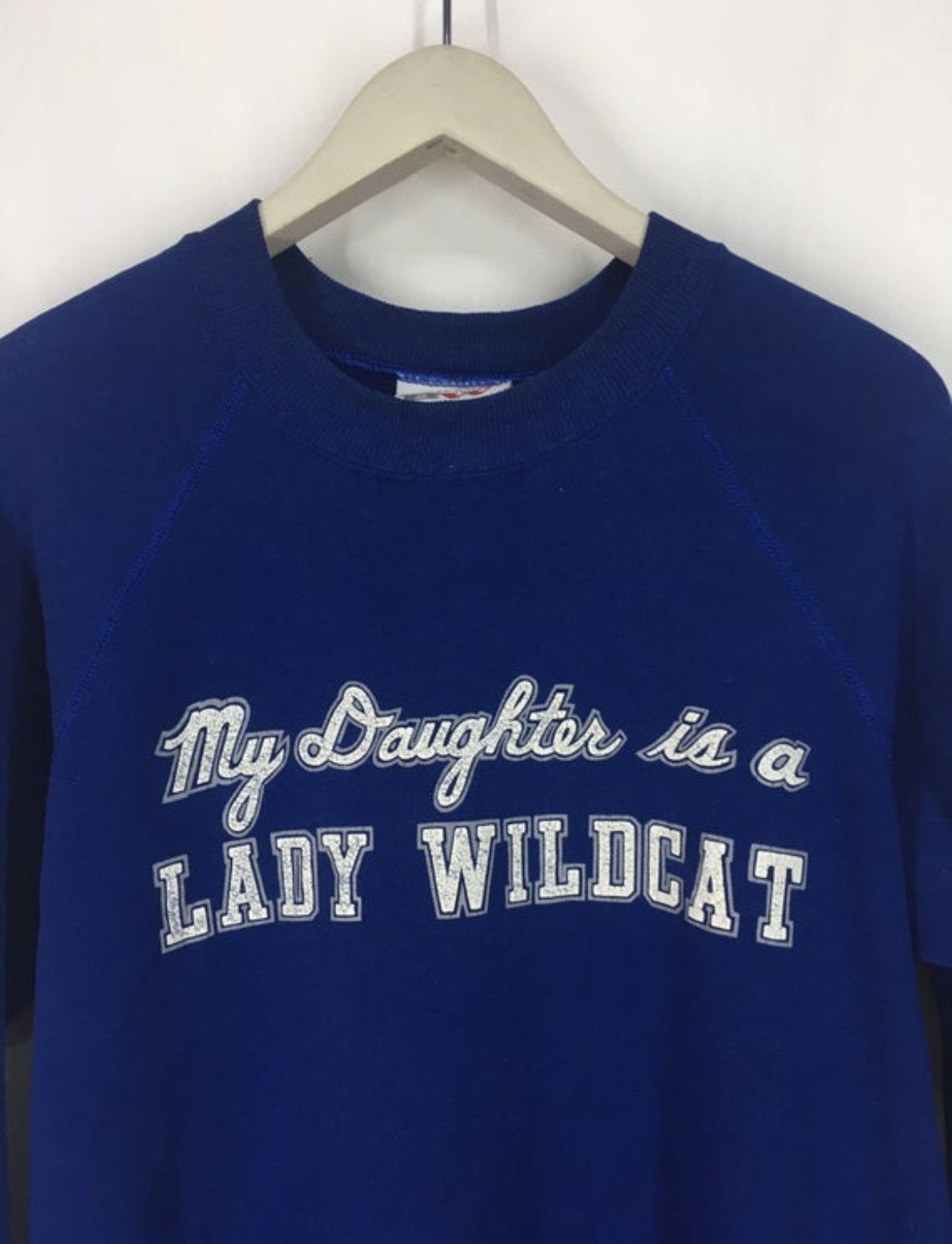 Vintage Vintage 80s my Daughter is a Lady Wildcat sweatshirt Size US M / EU 48-50 / 2 - 3 Thumbnail