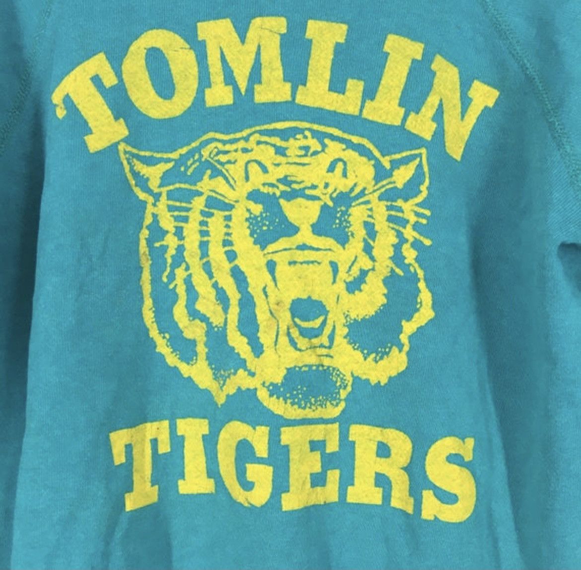 Vintage Vintage 80s Tomlin Tiger sweatshirt Size US M / EU 48-50 / 2 - 4 Thumbnail