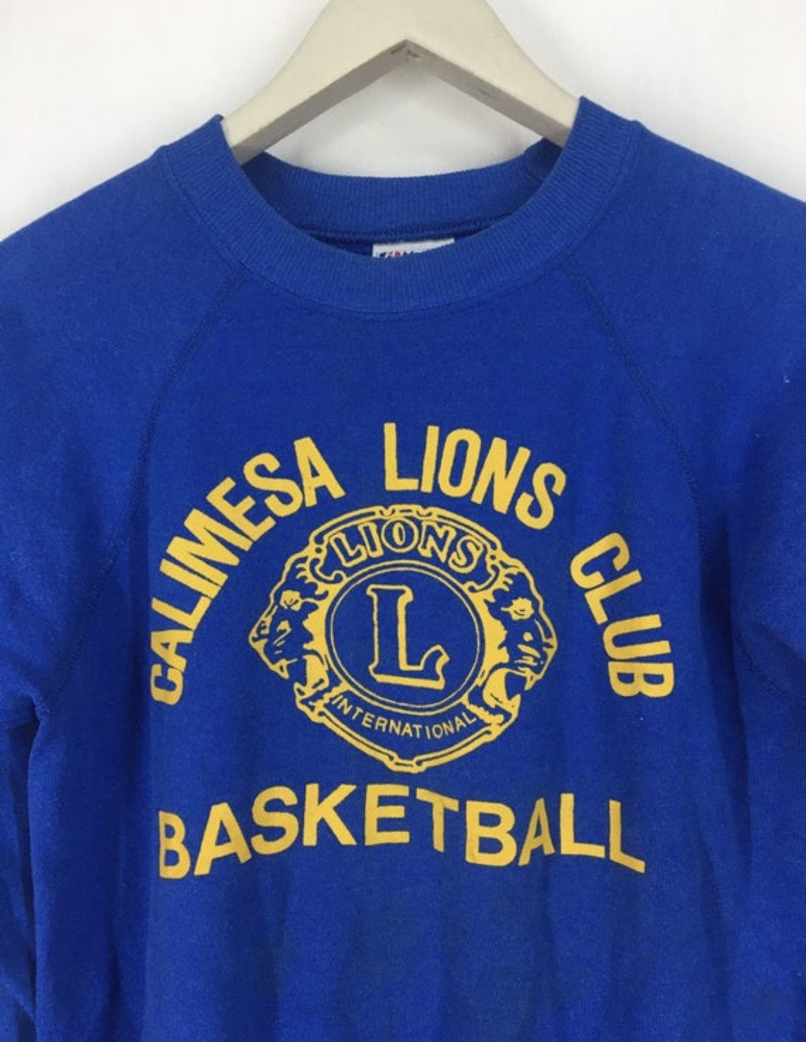 Vintage Vintage 80s Calimesa Lions Club Basketball sweatshirt Size US S / EU 44-46 / 1 - 3 Thumbnail