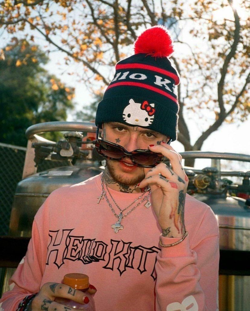 完売品　GCDS ハローキティーロンT hello kitty lil peep $159 GCDS Hello Kitty Long Sleeves Tee Lil Peep NWT | Depop