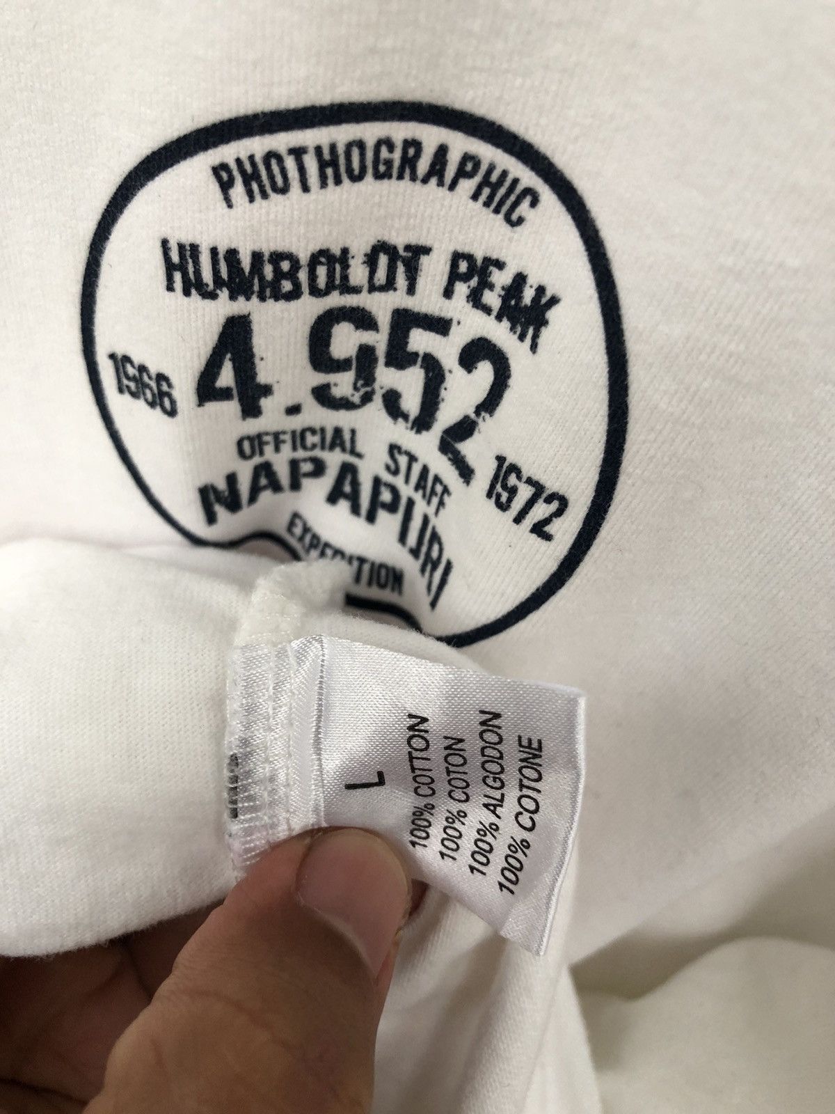Napapijri Napapijri Corduroy Stripe Long Sleeve T-Shirt Size US L / EU 52-54 / 3 - 13 Thumbnail
