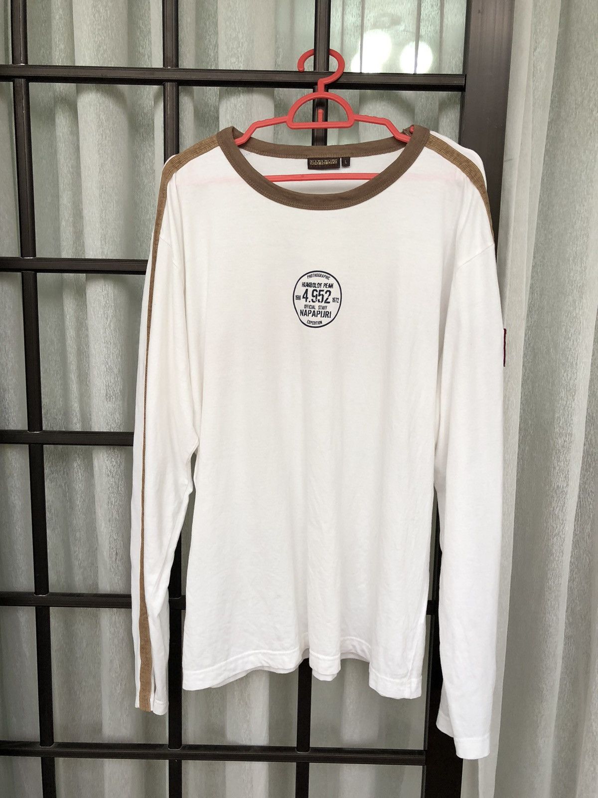 Napapijri Napapijri Corduroy Stripe Long Sleeve T-Shirt Size US L / EU 52-54 / 3 - 2 Thumbnail