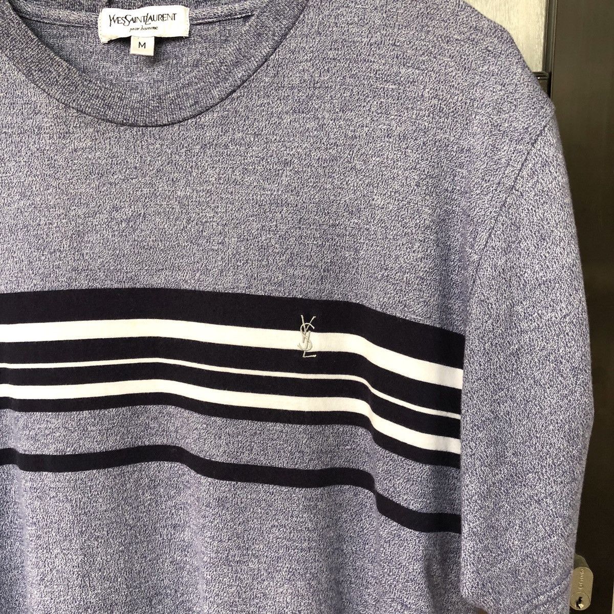 Yves Saint Laurent Vintage Yves Saint Laurent Small Embroided Logo Size US M / EU 48-50 / 2 - 3 Thumbnail