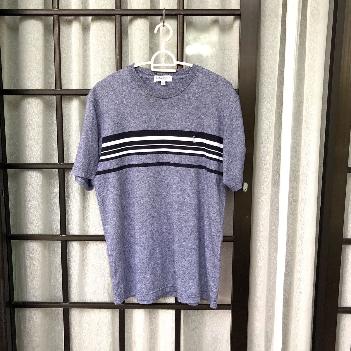 Vintage Yves Saint Laurent Small Embroided Logo