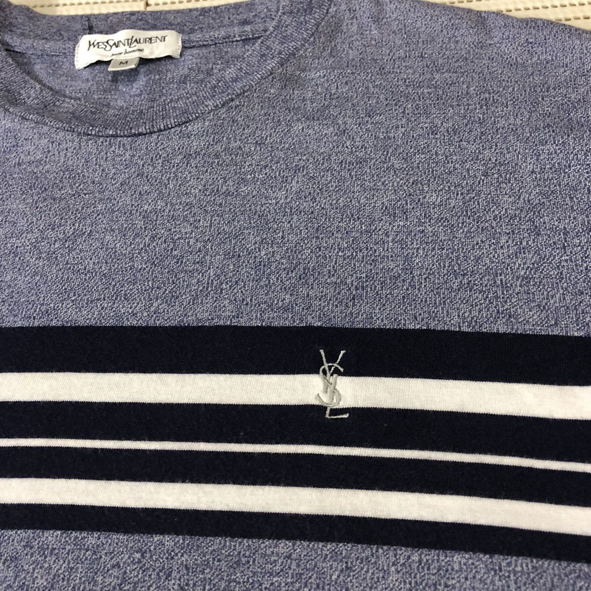Yves Saint Laurent Vintage Yves Saint Laurent Small Embroided Logo Size US M / EU 48-50 / 2 - 2 Thumbnail