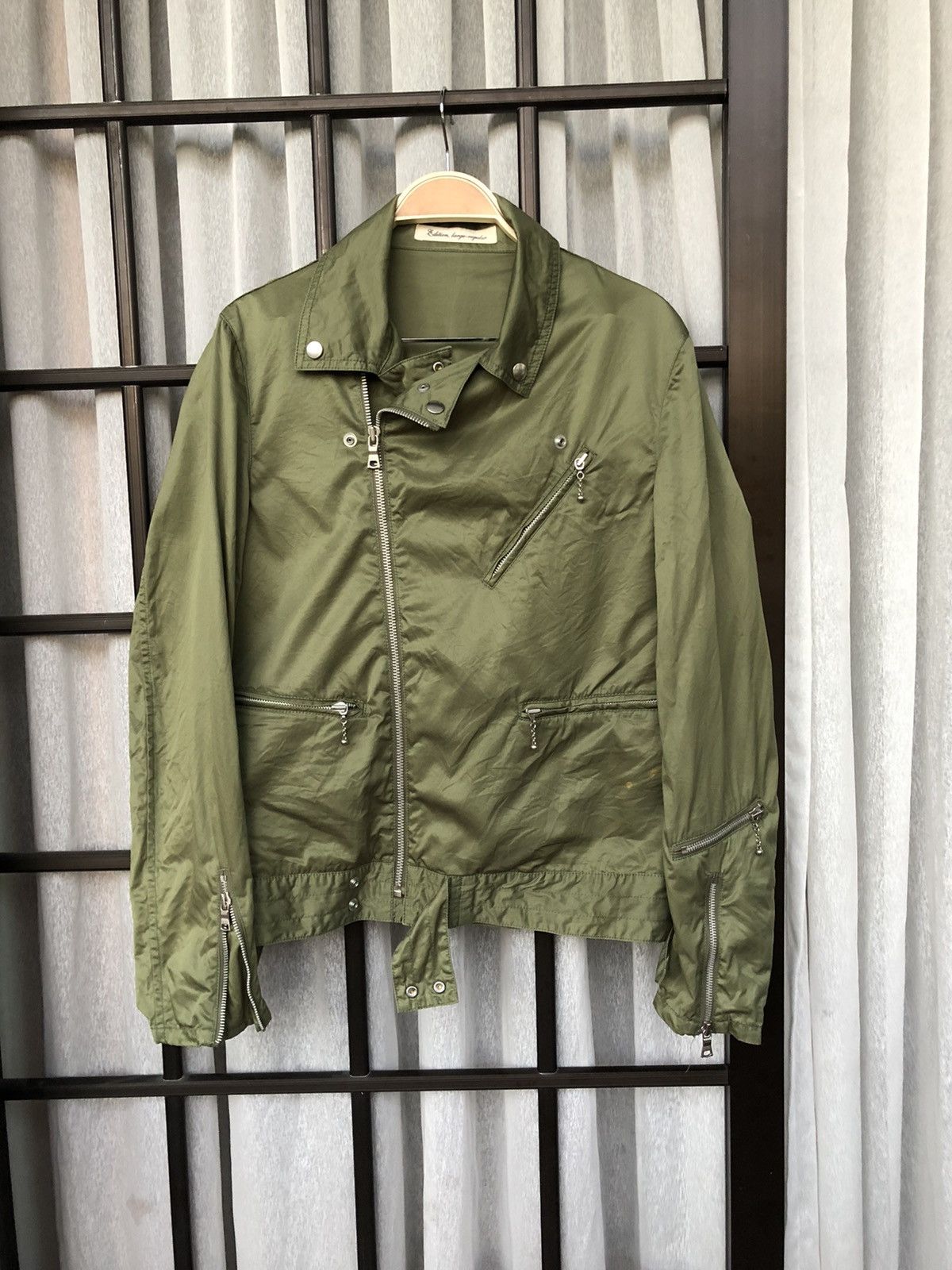 Japanese Brand Japanese Brand, Bikers Punk Light Jacket Double Collar Size US M / EU 48-50 / 2 - 1 Thumbnail