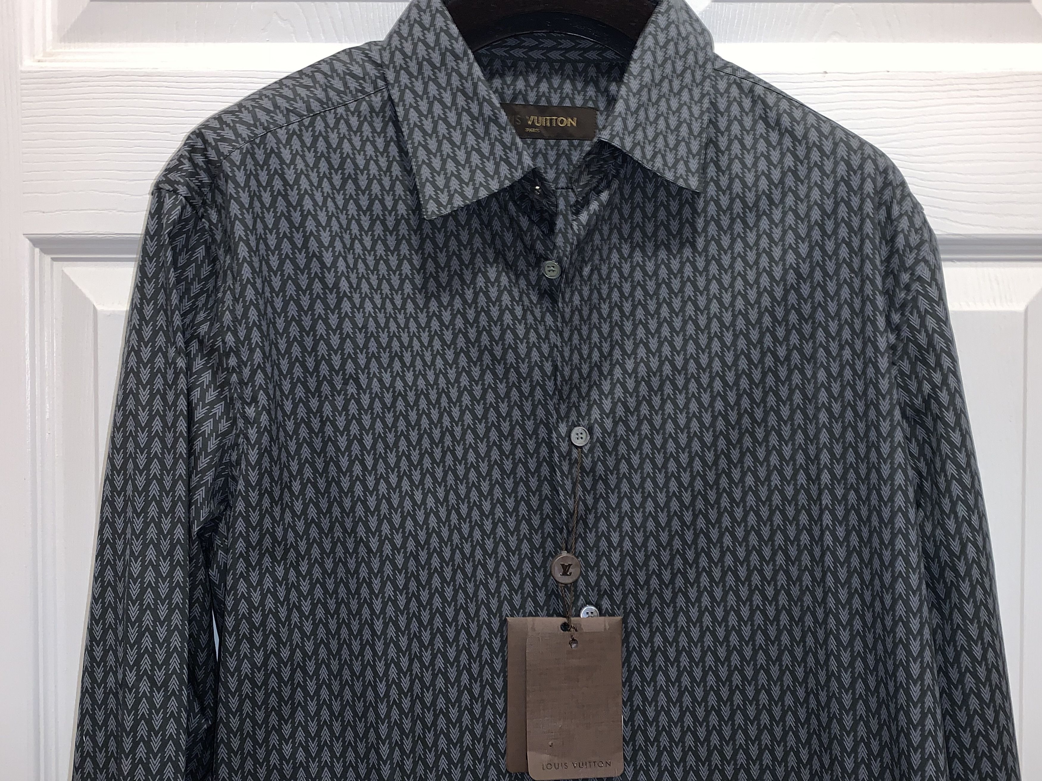 Louis Vuitton Louis Vuitton - Button Shirt Size US L / EU 52-54 / 3 - 3 Thumbnail