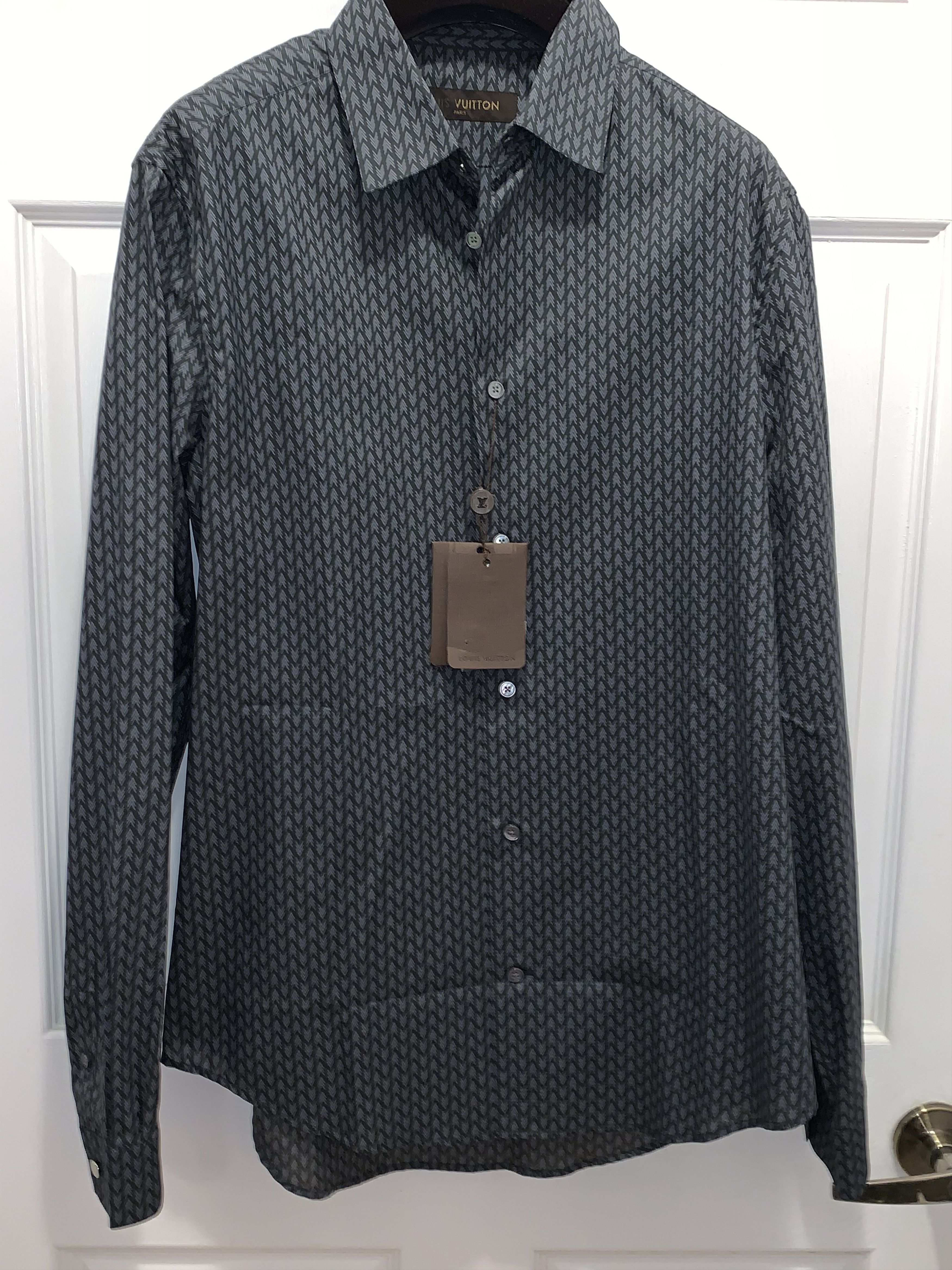 Louis Vuitton Louis Vuitton - Button Shirt Size US L / EU 52-54 / 3 - 2 Thumbnail
