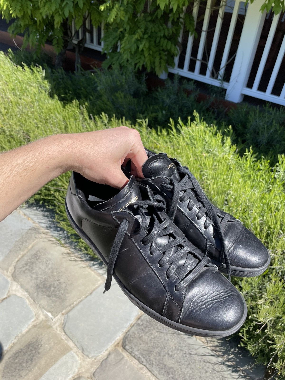 Saint Laurent Paris Court Classic Low Size US 10 / EU 43 - 2 Thumbnail