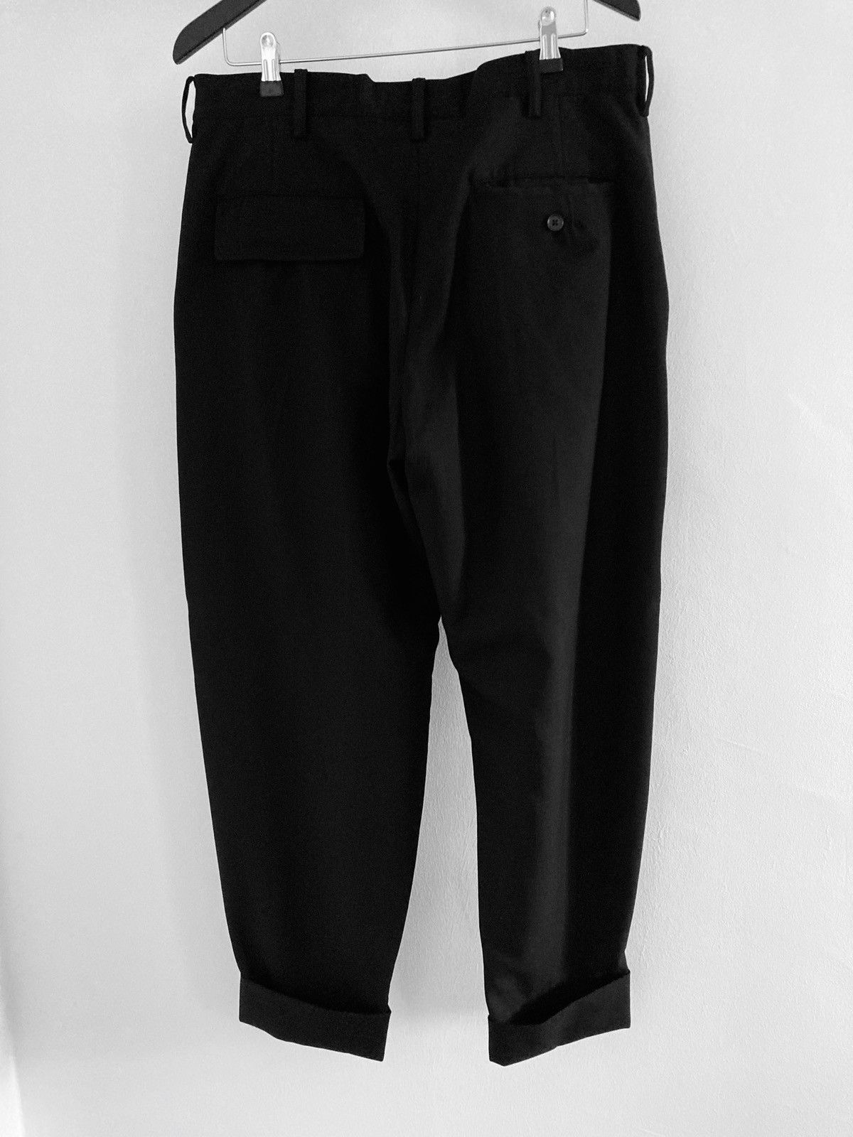Yohji Yamamoto AW08 Pour Homme Cuff Trousers Size US 34 / EU 50 - 5 Thumbnail