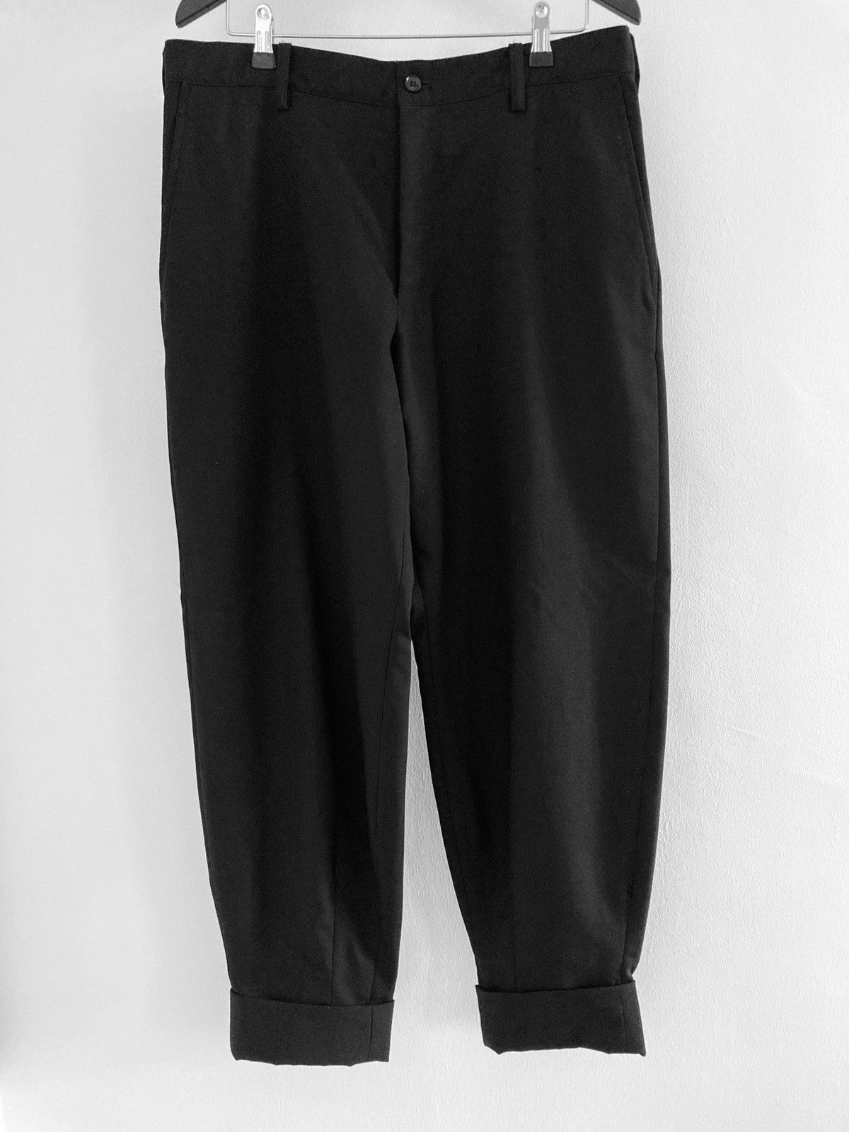 Yohji Yamamoto AW08 Pour Homme Cuff Trousers Size US 34 / EU 50 - 2 Thumbnail