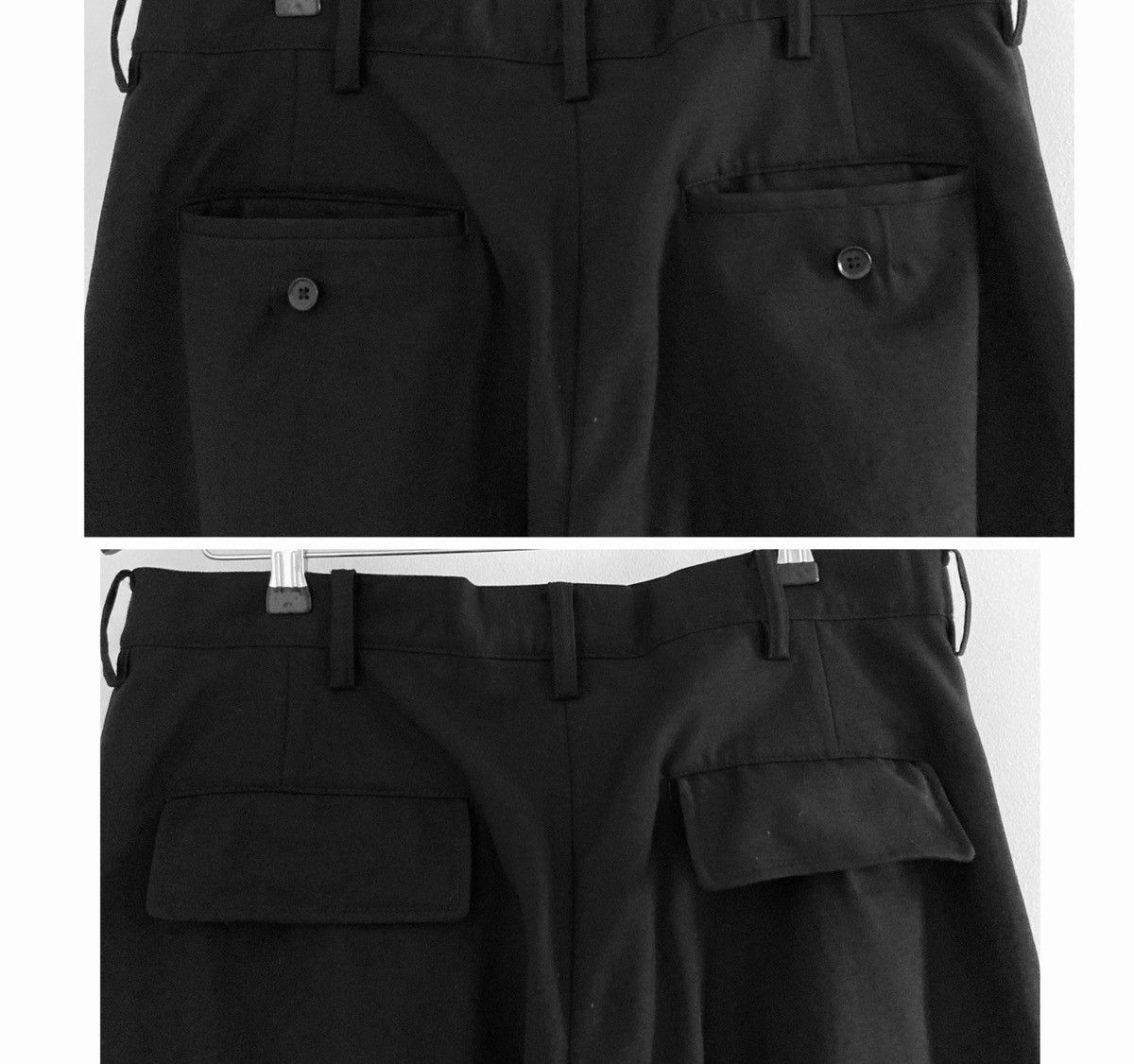 Yohji Yamamoto AW08 Pour Homme Cuff Trousers Size US 34 / EU 50 - 6 Thumbnail