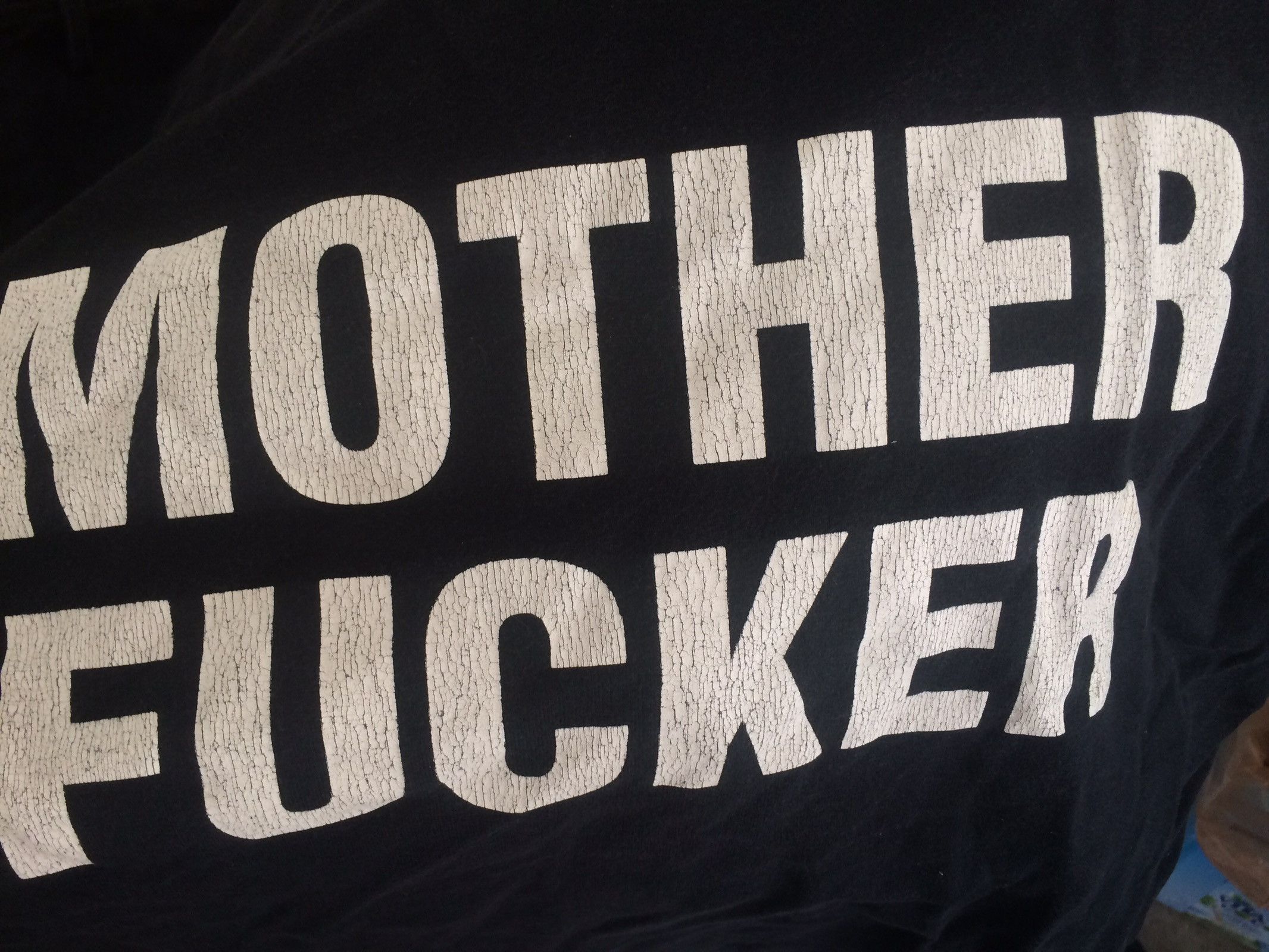 Number (N)ine Number Nine Mother Fucker Tee | Grailed