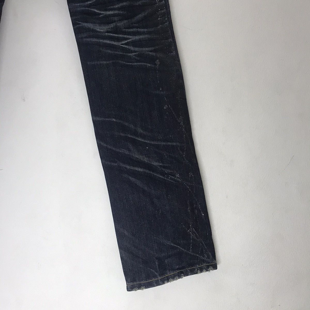 GOSTAR DE FUGA Gostar De Fuga Whisker Coated Denim Jeans Size US 29 - 18 Thumbnail