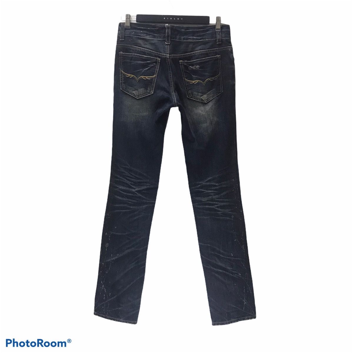 GOSTAR DE FUGA Gostar De Fuga Whisker Coated Denim Jeans Size US 29 - 3 Thumbnail