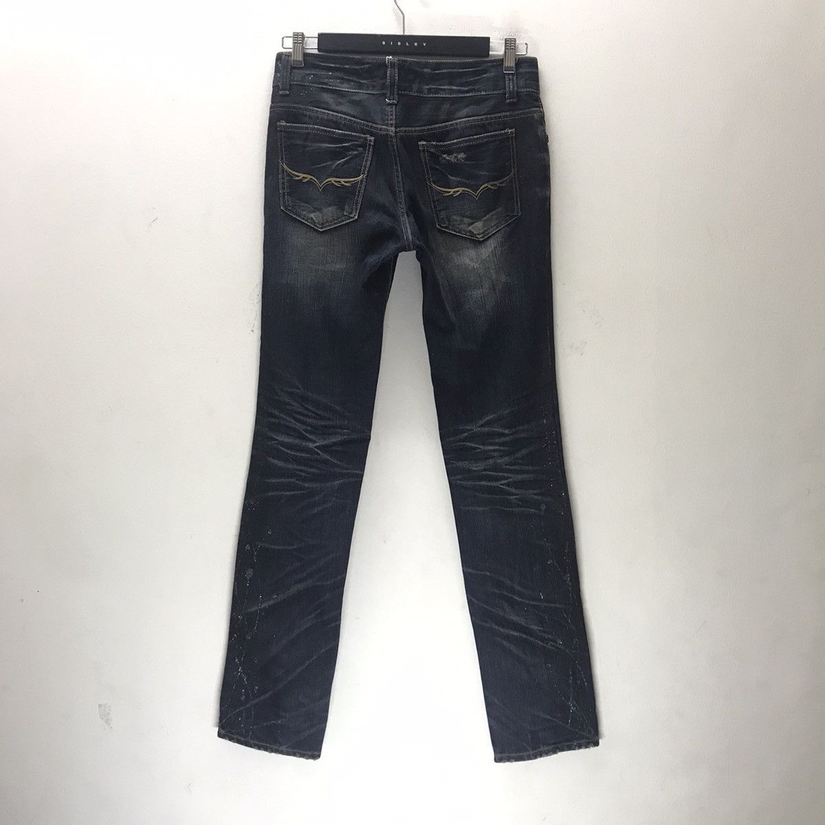 GOSTAR DE FUGA Gostar De Fuga Whisker Coated Denim Jeans Size US 29 - 11 Thumbnail