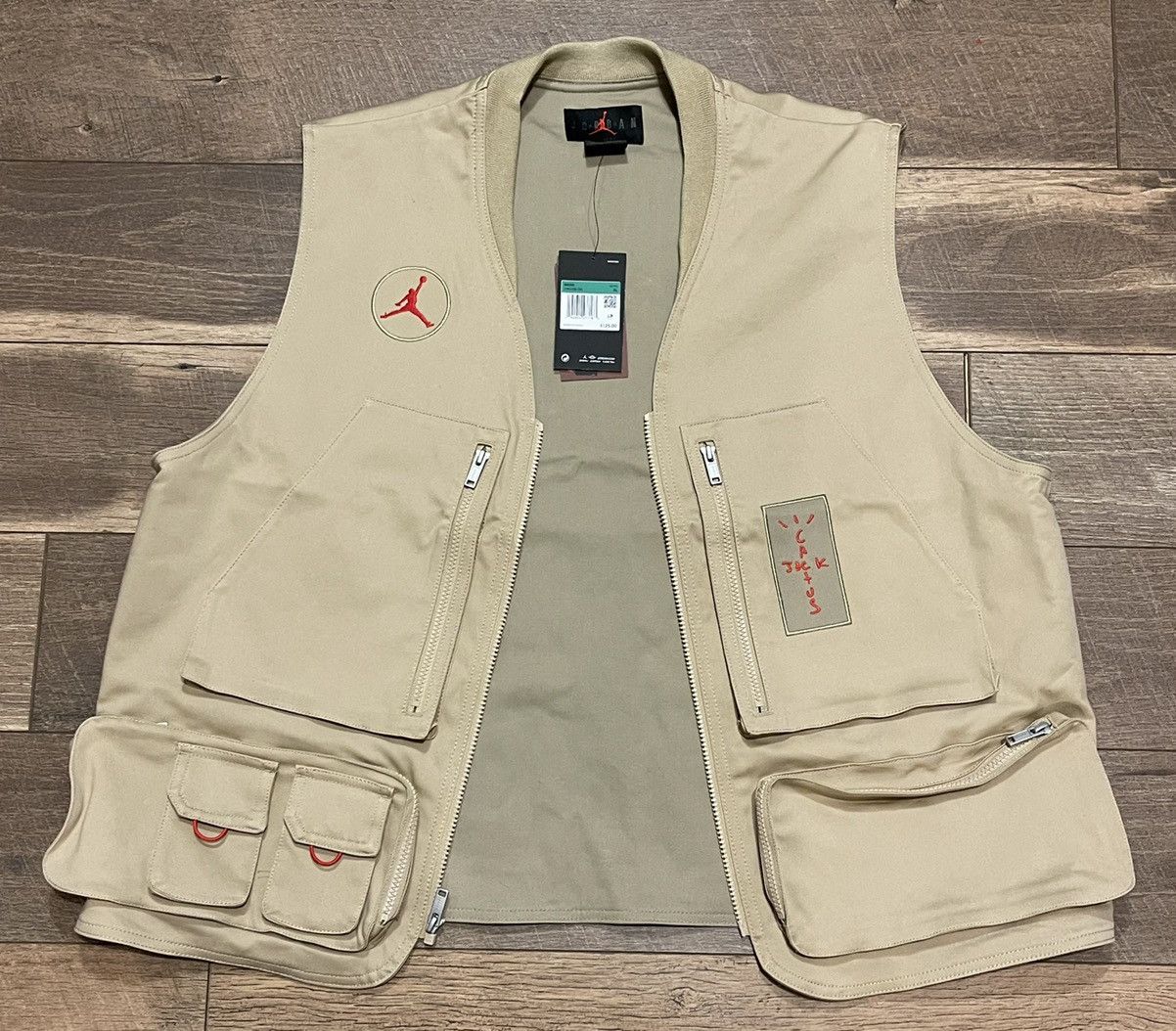 Nike Travis Scott Cactus Jack x Jordan Utility Vest | Grailed