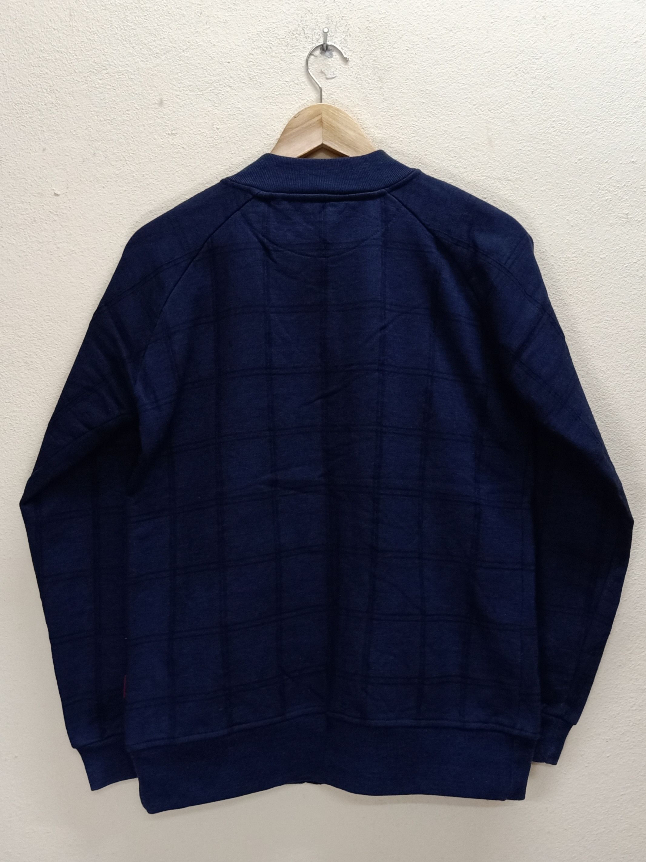 Woolrich Woolen Mills WOOLRICH Navy Color Fleece Full Button Sweater Cardigan Size US M / EU 48-50 / 2 - 2 Thumbnail