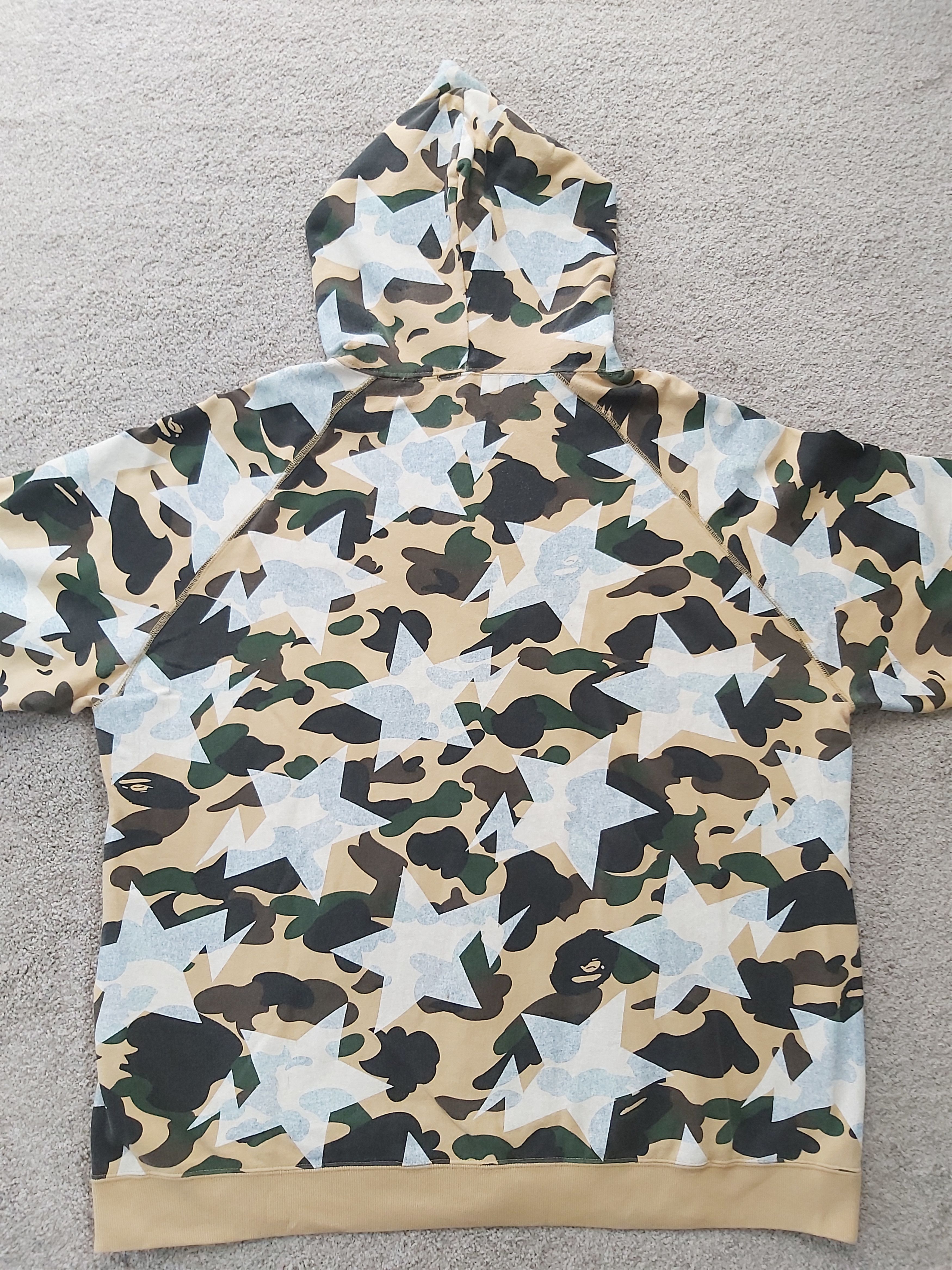 Bape Bape Star Full Zip Hoodie Size US XL / EU 56 / 4 - 3 Thumbnail