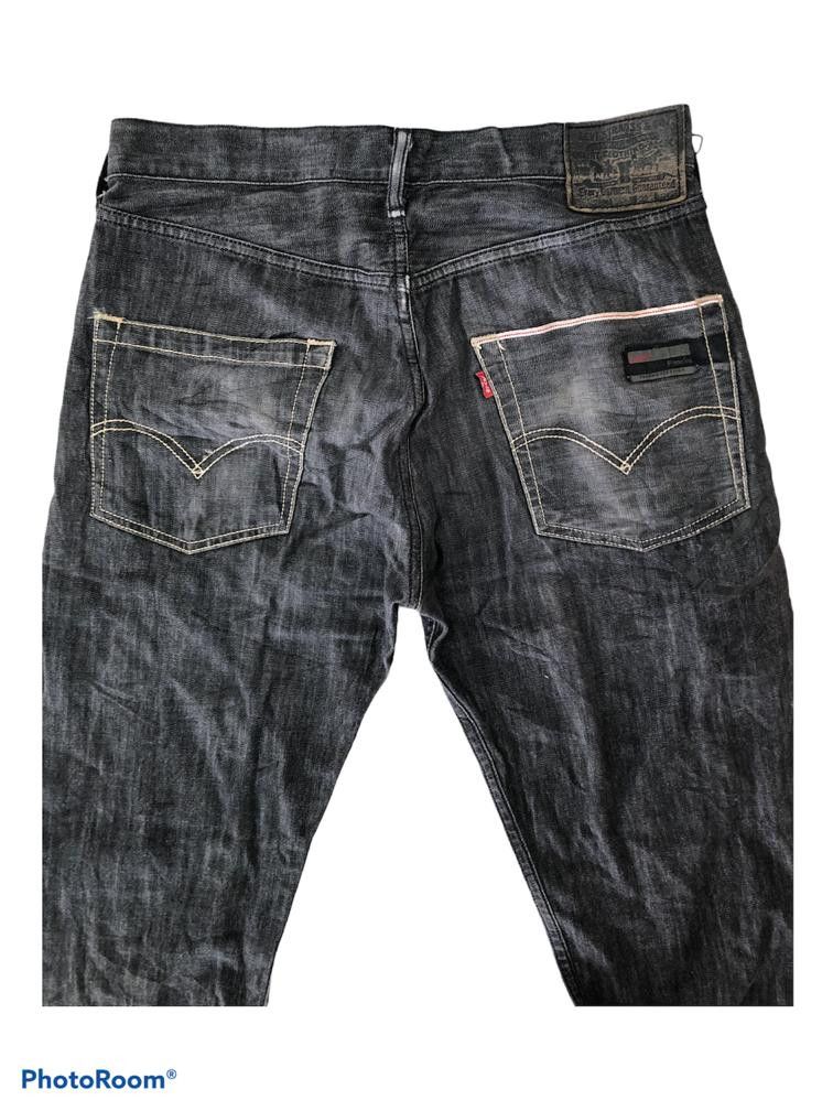 Fragment Design × Levi's × Vintage Vtg Levis x Fragment Design Selvedge Straight Cut Size US 32 / EU 48 - 5 Thumbnail