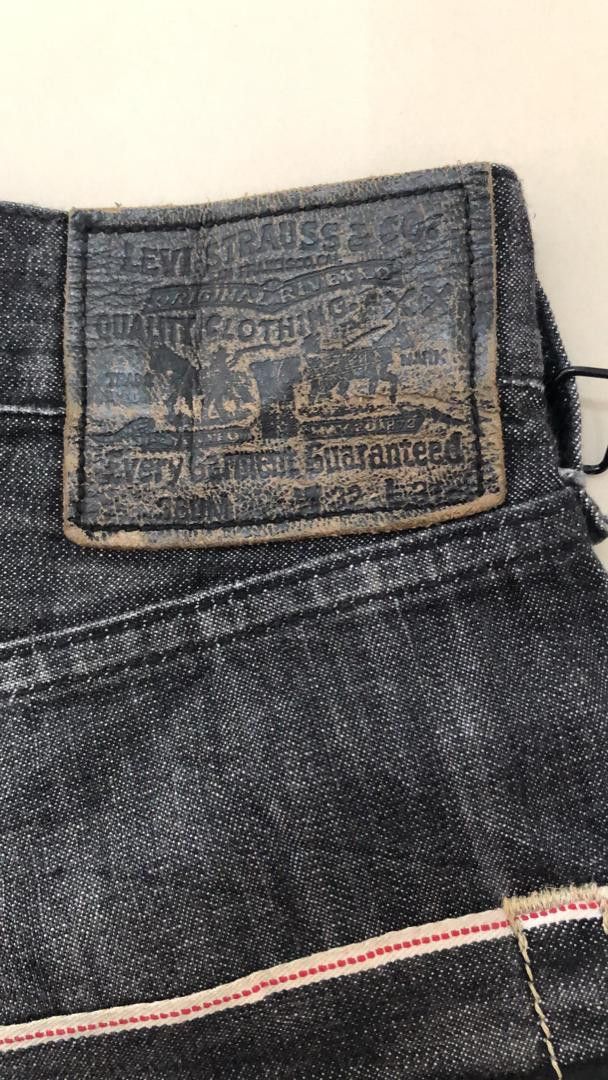 Fragment Design × Levi's × Vintage Vtg Levis x Fragment Design Selvedge Straight Cut Size US 32 / EU 48 - 10 Thumbnail