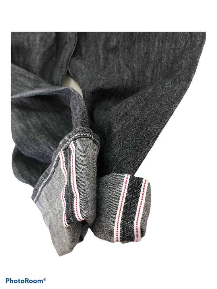Fragment Design × Levi's × Vintage Vtg Levis x Fragment Design Selvedge Straight Cut Size US 32 / EU 48 - 6 Thumbnail