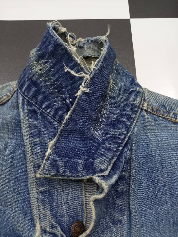 Levi's Vintage Levis Big E Vest Jacket Jeans Distressed Size US M / EU 48-50 / 2 - 5 Thumbnail