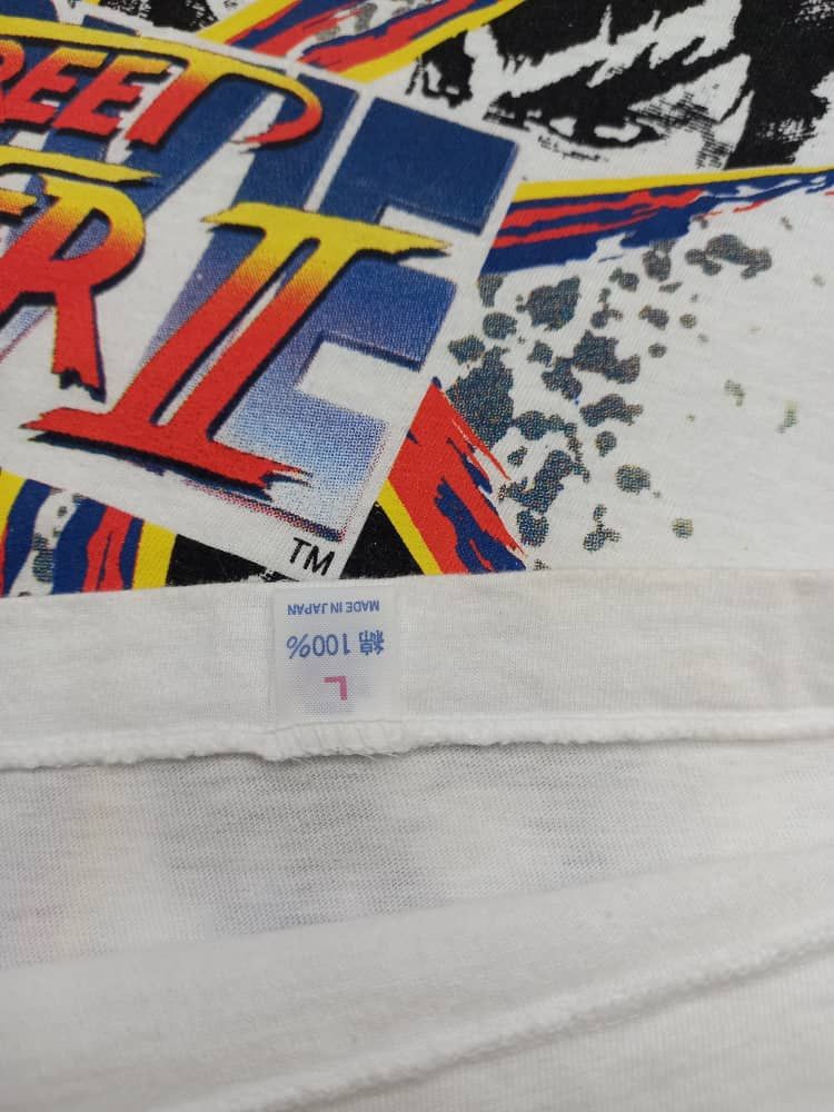 Anime Vintage 90s Capcom Street Fighter II Tee Size US L / EU 52-54 / 3 - 6 Thumbnail