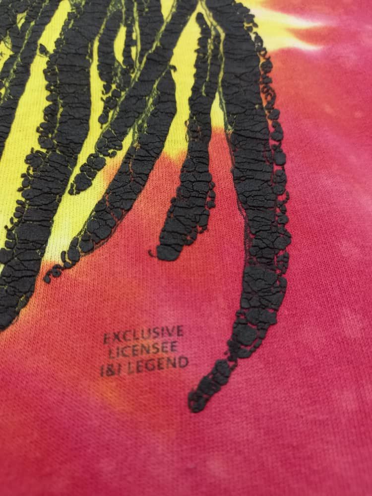 Band Tees × Bob Marley × Vintage Vintage 90s Bob Marley Tie Dye Size US XL / EU 56 / 4 - 4 Thumbnail