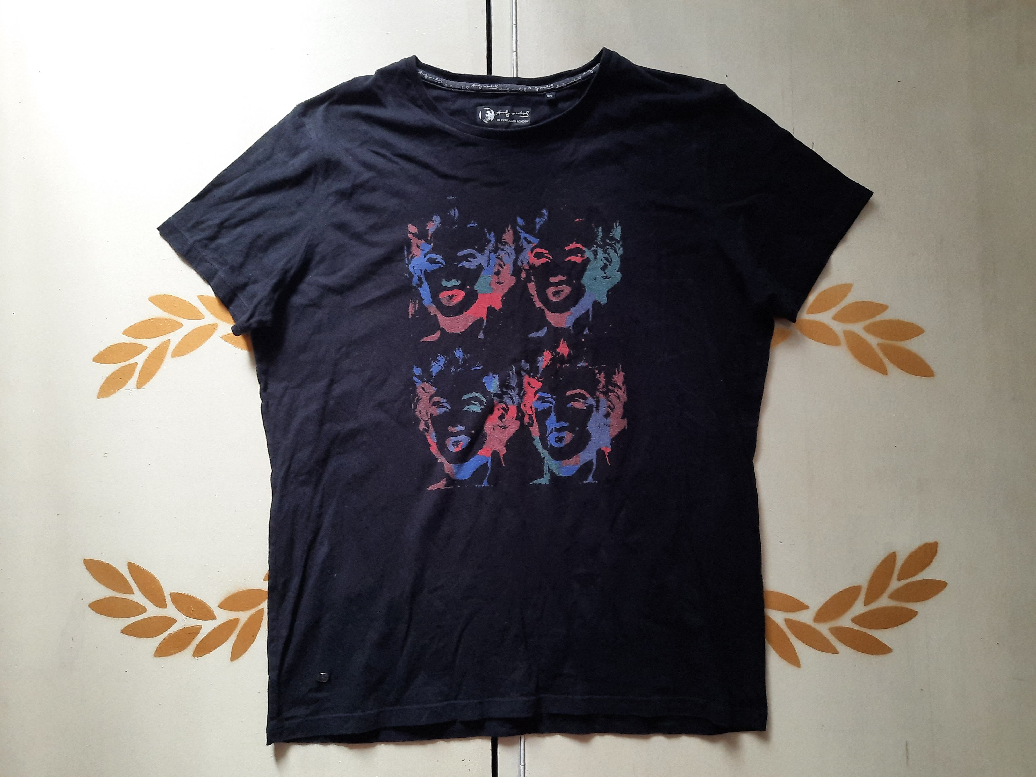 Jean Pepe Jeans Collection Andy Warhol - Taille 36/37, Coupe Straight (Occasion Parfait État)