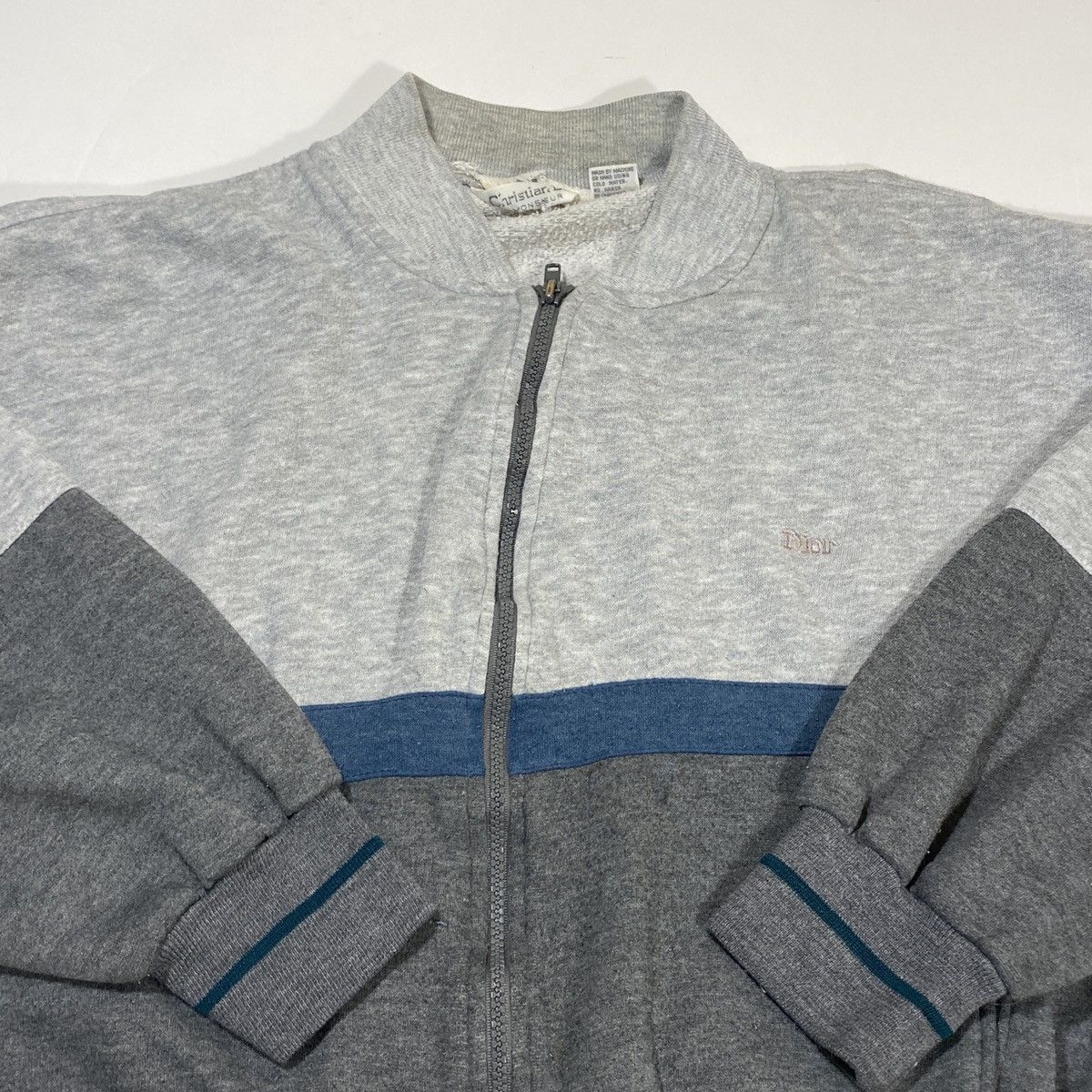 Christian Dior Monsieur × Vintage Vintage Christian Dior Zip Jacket Size US M / EU 48-50 / 2 - 1 Thumbnail