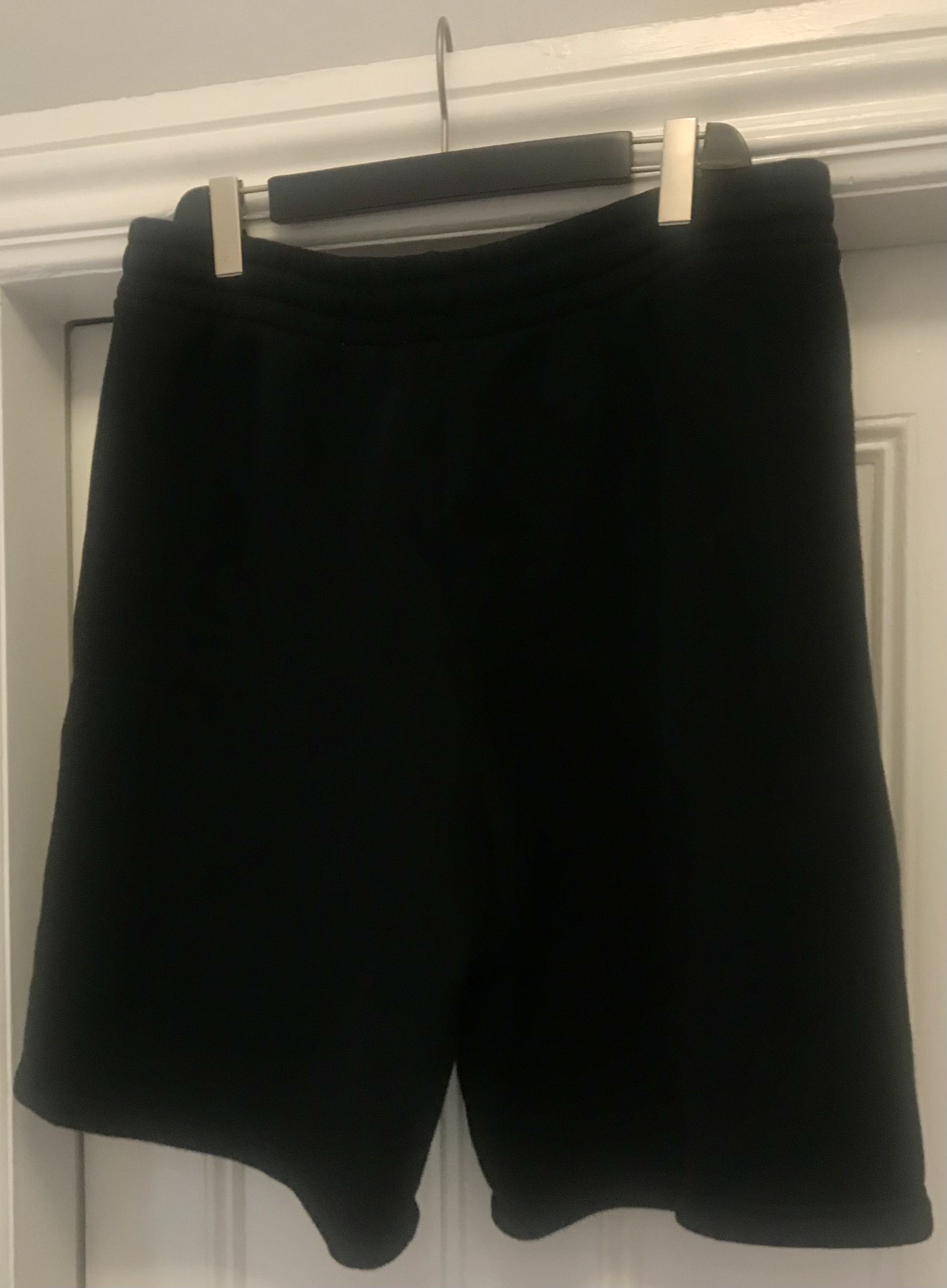 Designer × T by Alexander Wang T by Alexander Wang cotton blend oversized shorts black XL Size US 38 / EU 54 - 4 Thumbnail
